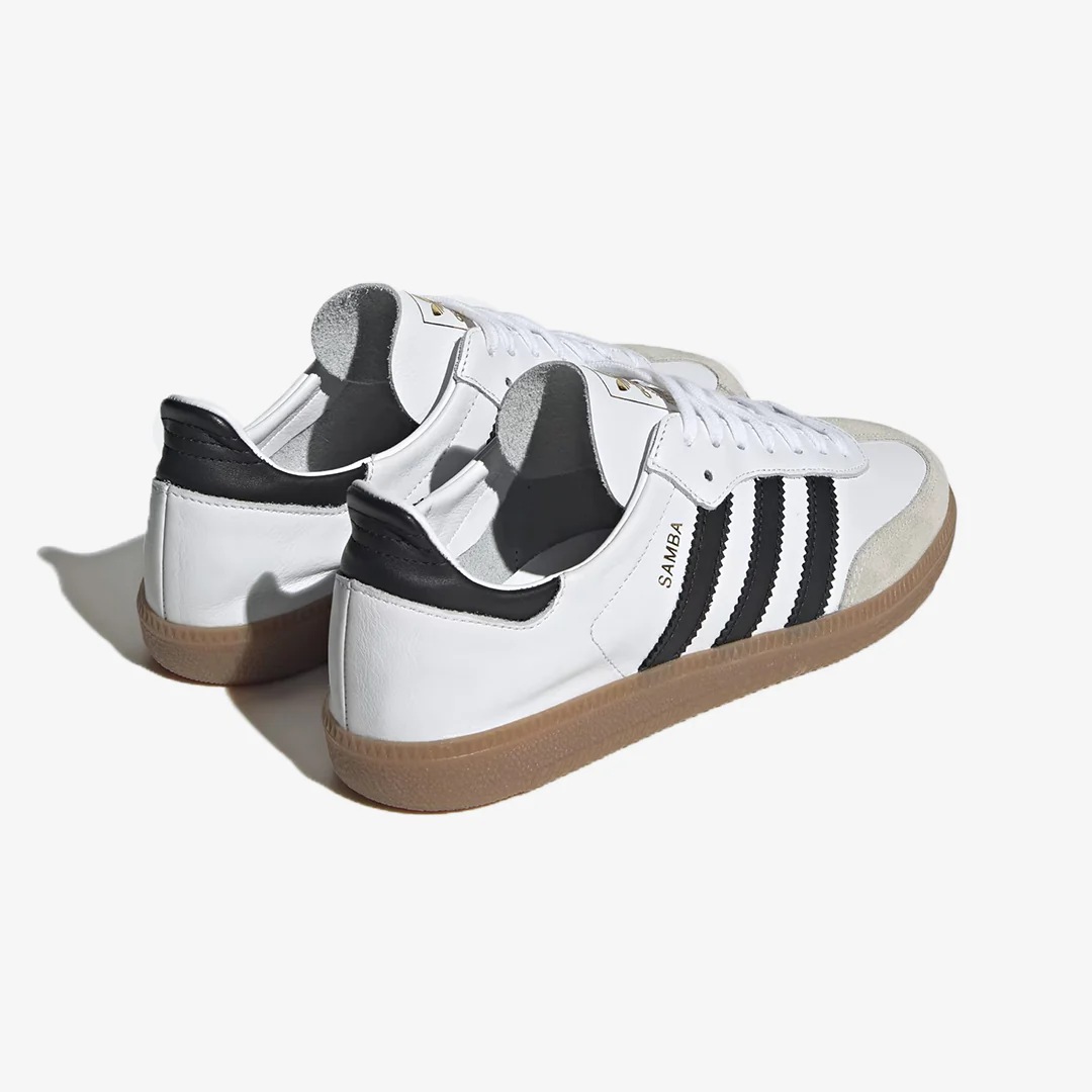 Adidas Originals | SAMBA DECON { CLOUD WHITE/GREY ONE - Image 3