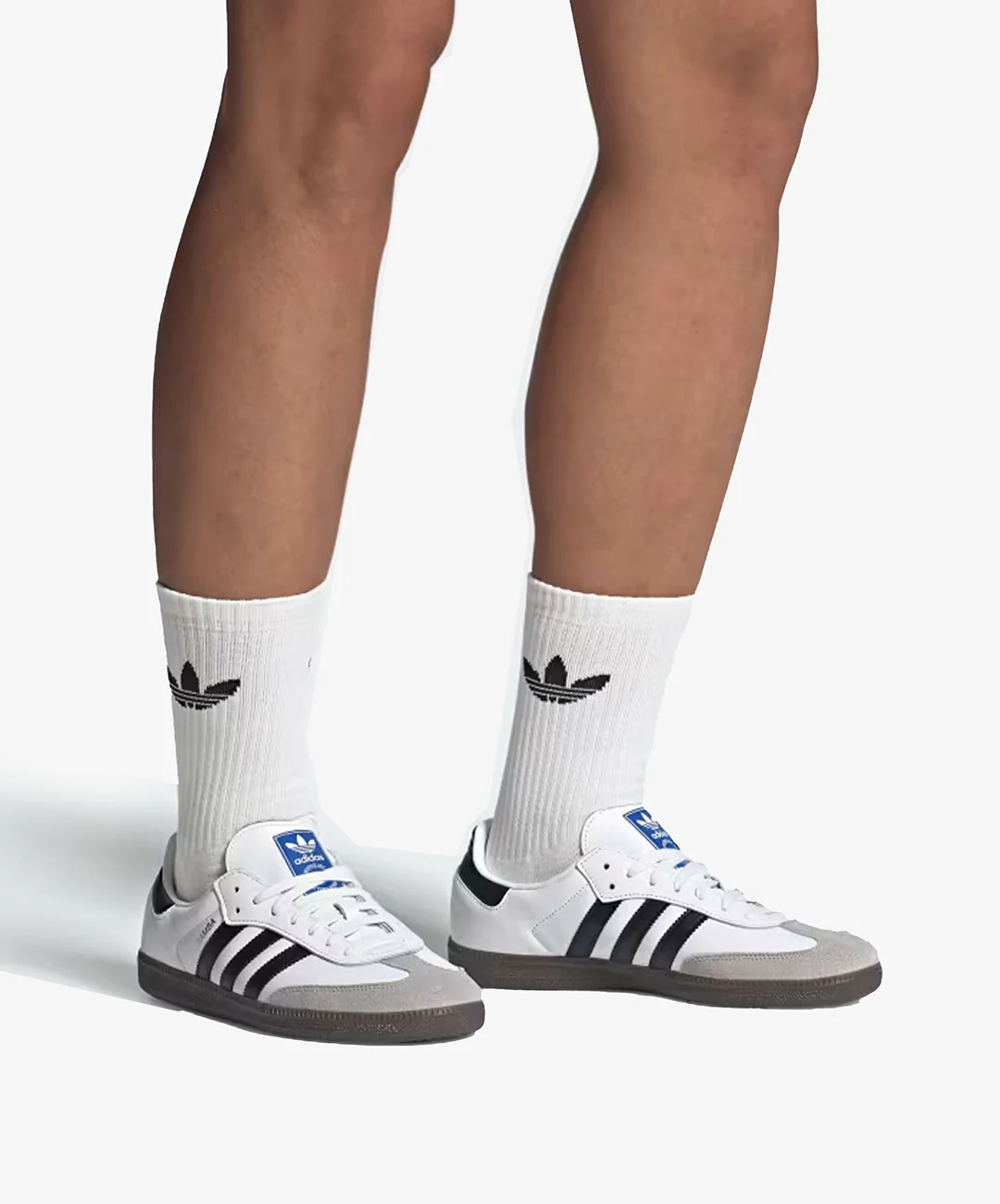 Adidas Originals | SAMBA OG { CLOUD WHITE/CORE BLACK/CLEAR GRANITE - Image 7