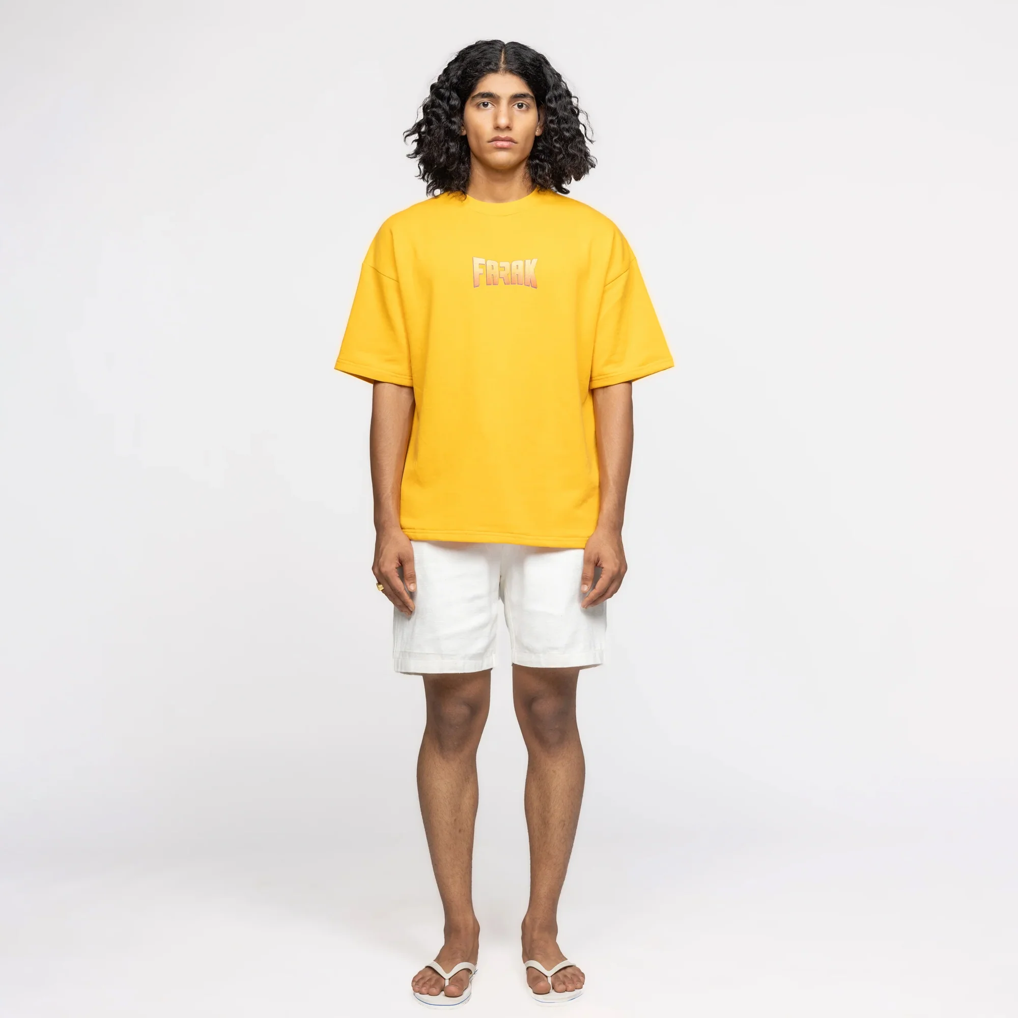 F A R A K | SARDAAR KA NAMAK T-SHIRT { YELLOW/YELLOW - Image 7