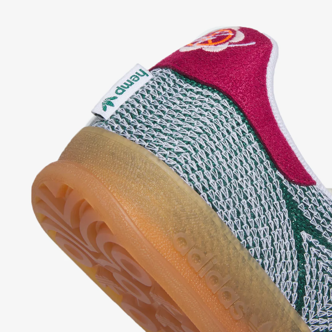 Adidas Originals | SEAN WOTHERSPOON GAZELLE INDOOR { COLLEGIATE GREEN/CLOUD WHITE/GUM - Image 5