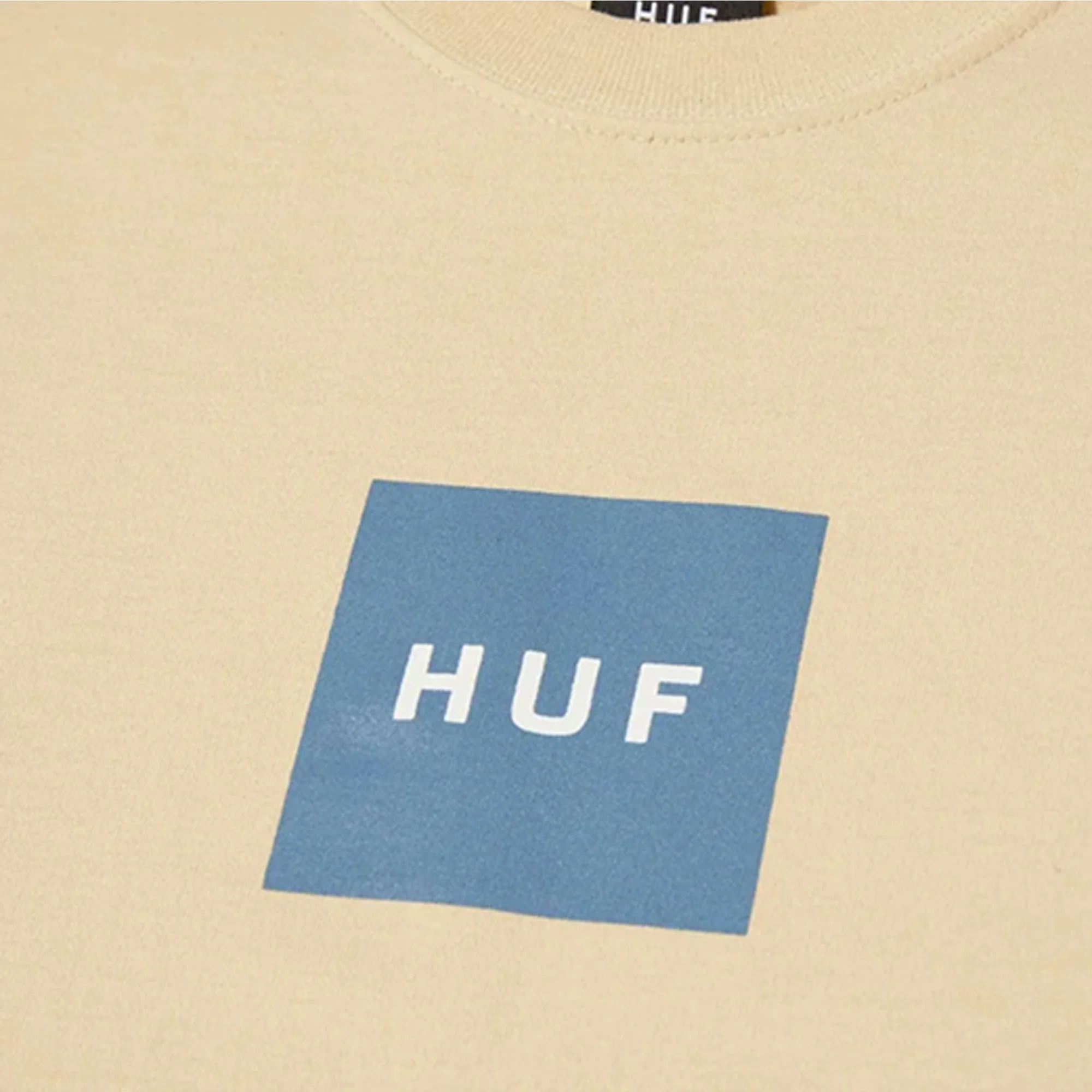 HUF | SET BOX T-SHIRT  { WHEAT - Image 2