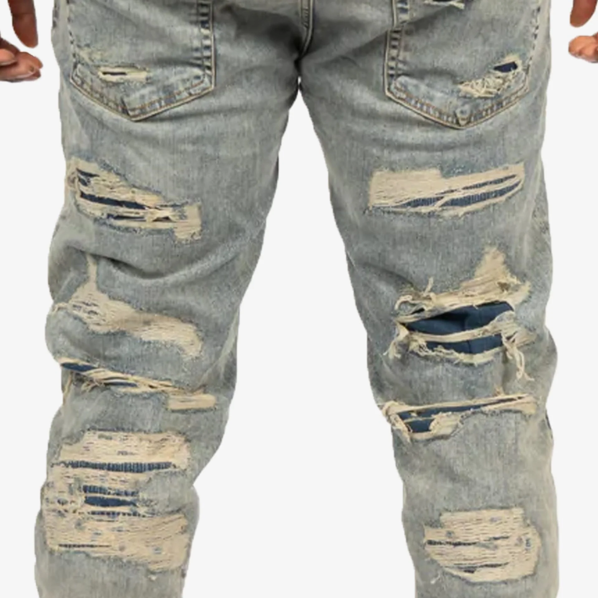 Represent | SHREDDED { DENIM - Image 4
