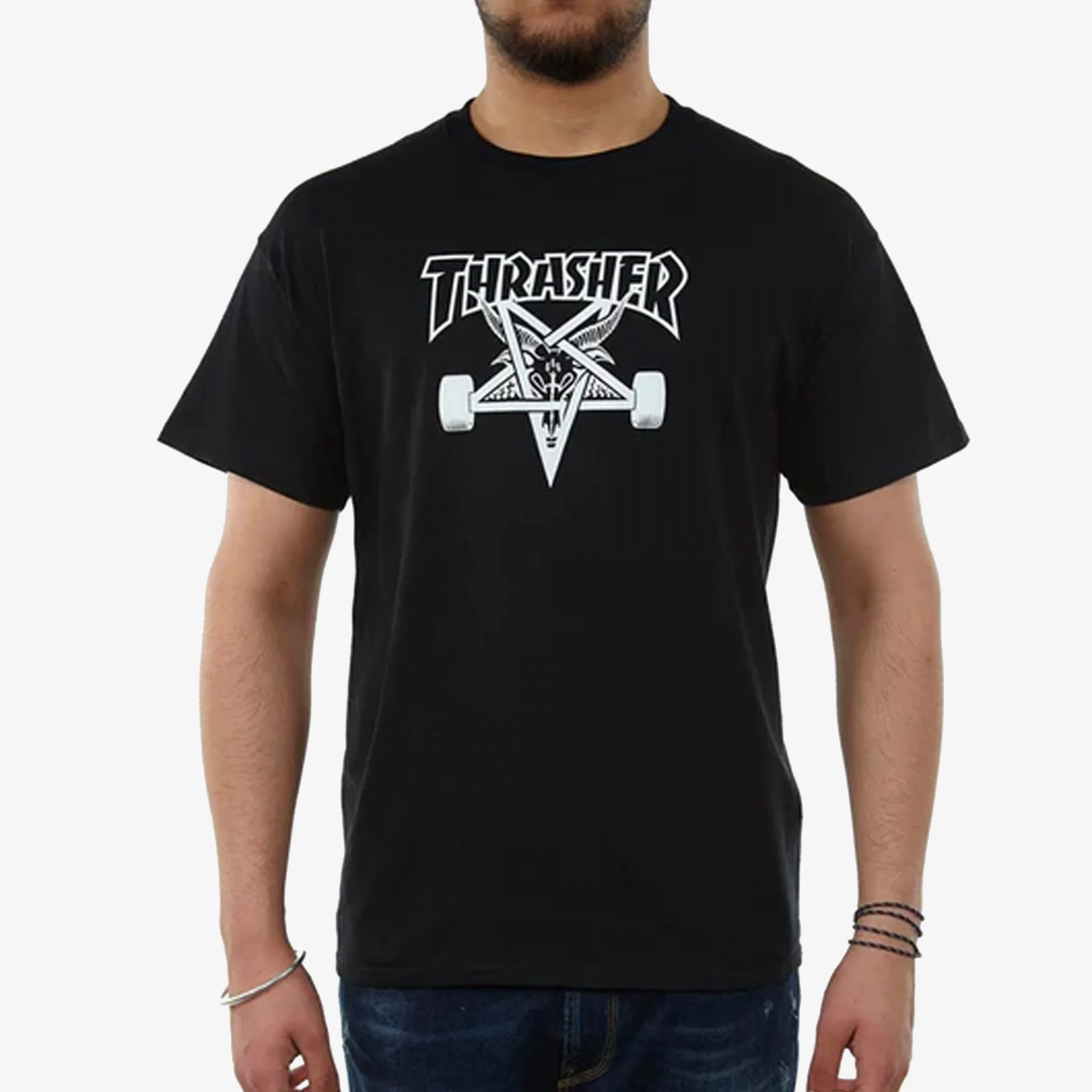 Thrasher | SKATEGOAT { BLACK