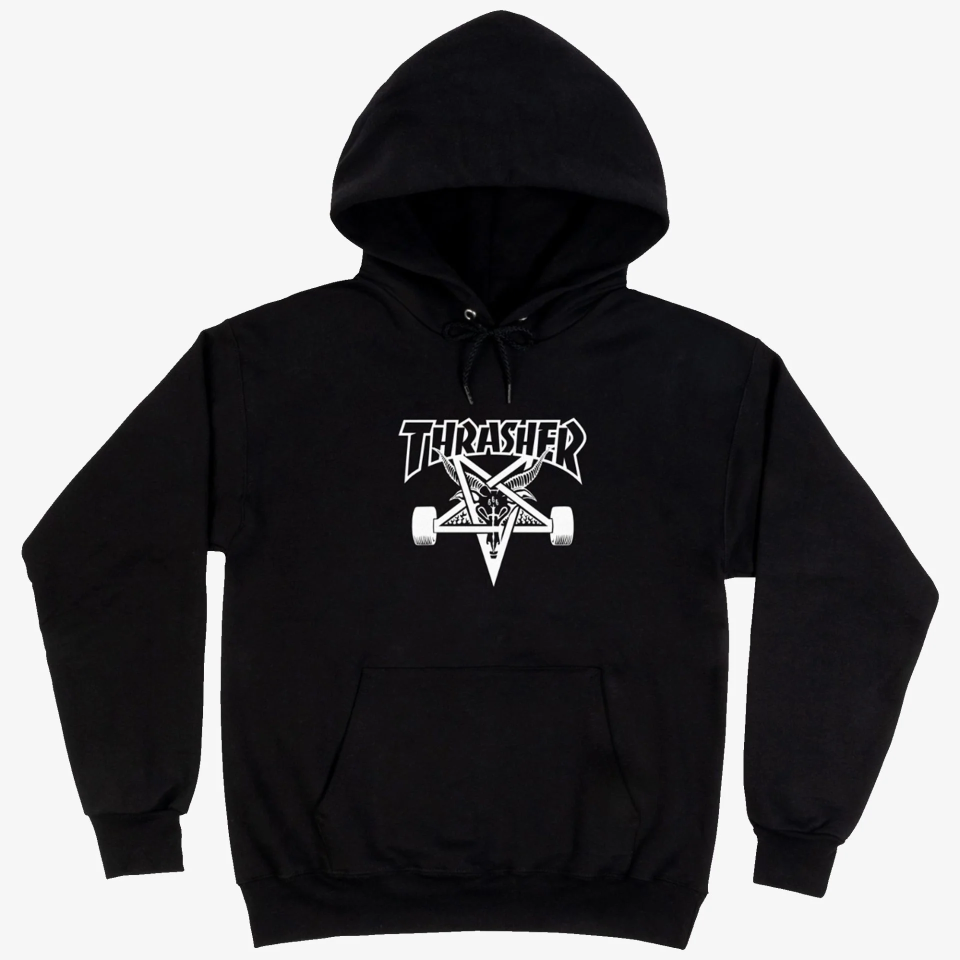 Thrasher | SKATEGOAT HOODIE  { BLACK