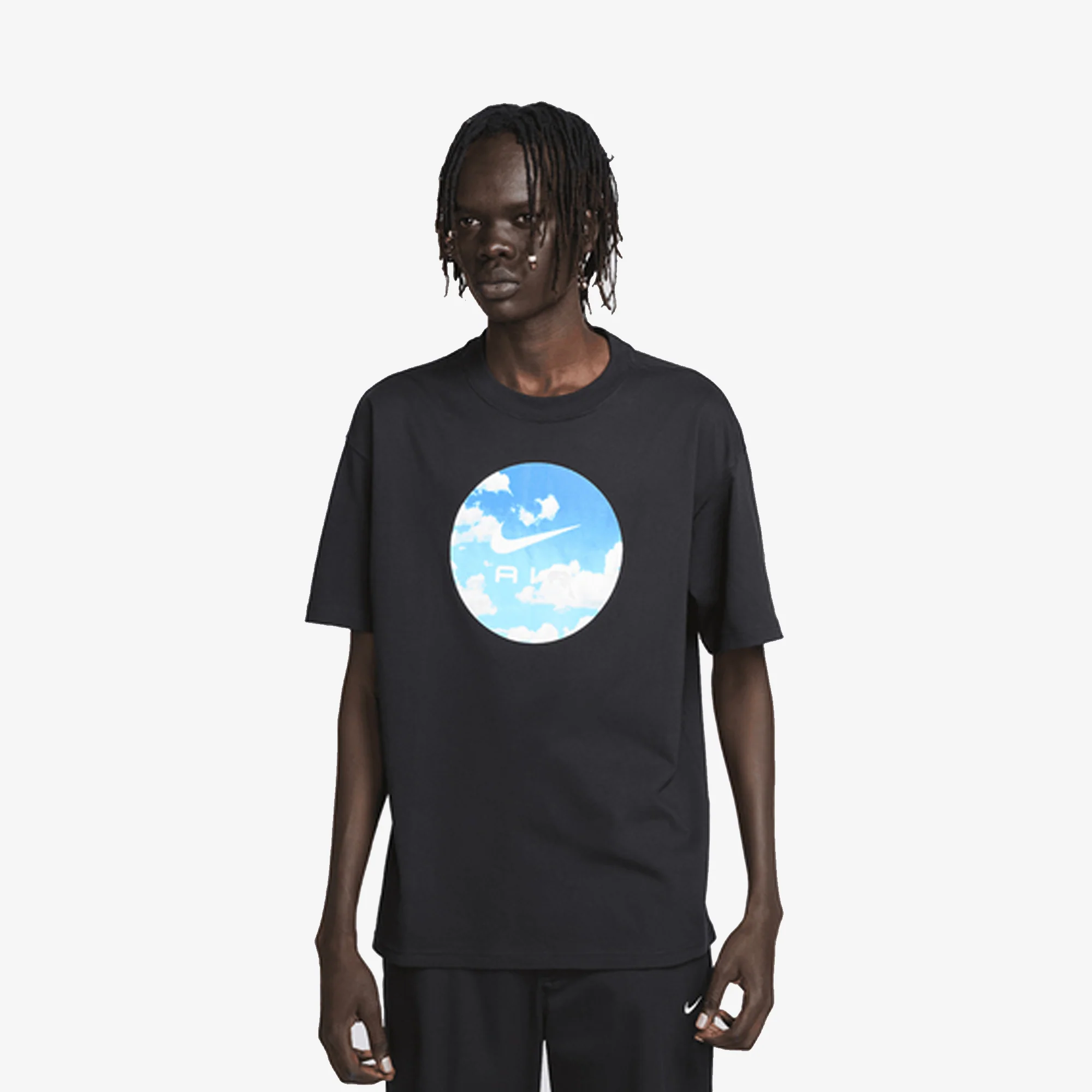 Nike | SOLO SWOOSH { BLACK