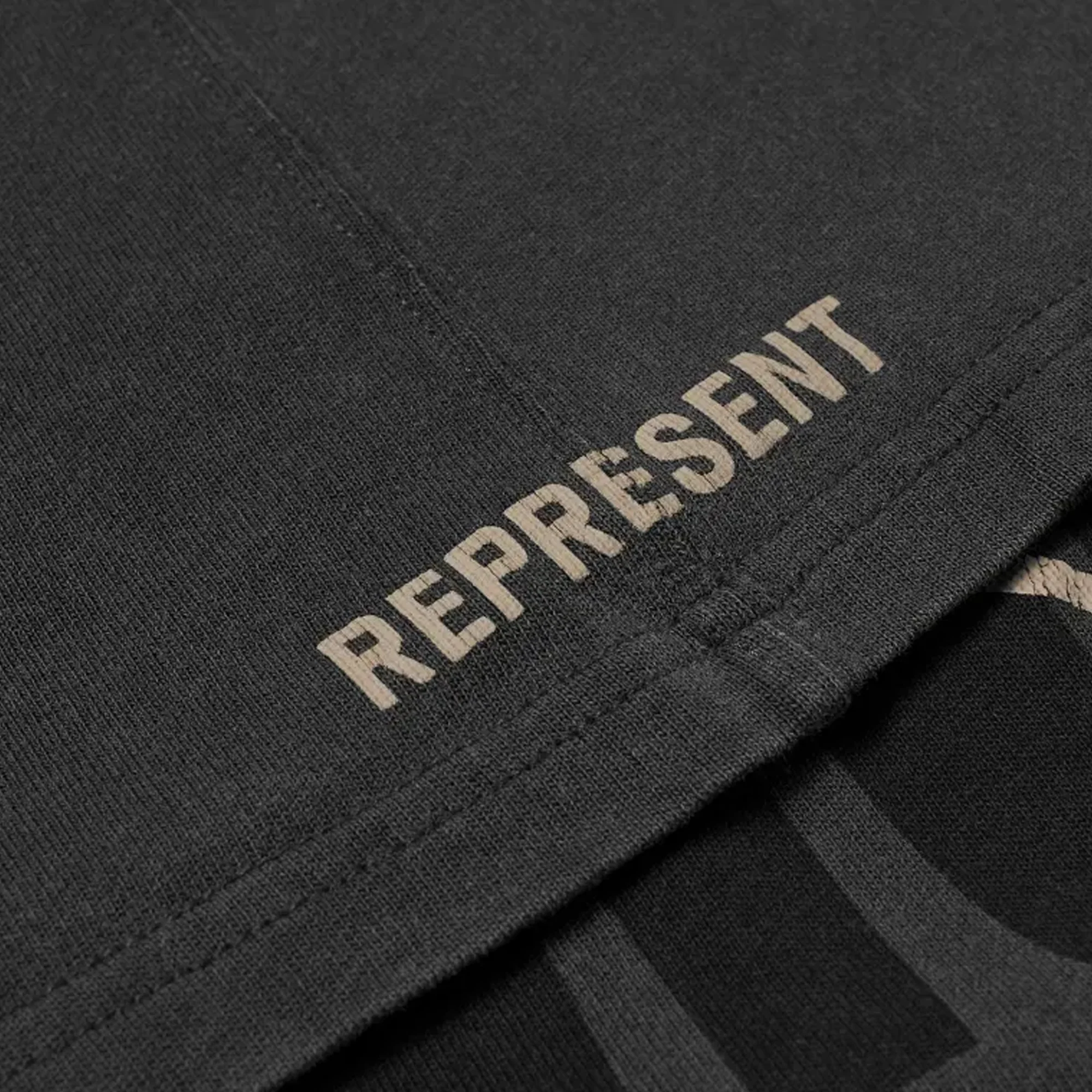 Represent | SPIRITS MASCOT T-SHIRT { AGED BLACK - Image 3