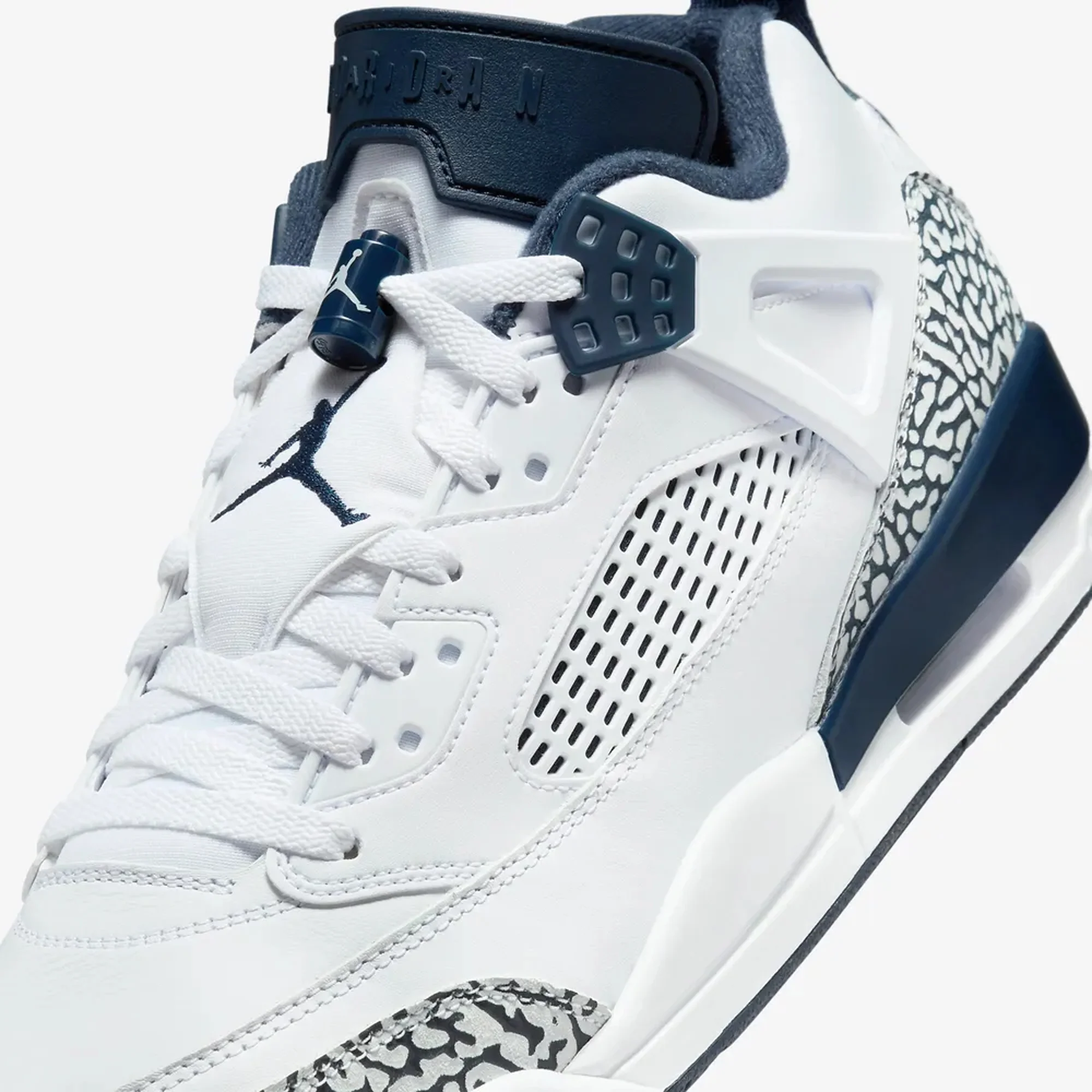 Jordan | SPIZIKE LOW  { WHITE/OBSIDIAN-PURE PLATINUM - Image 4