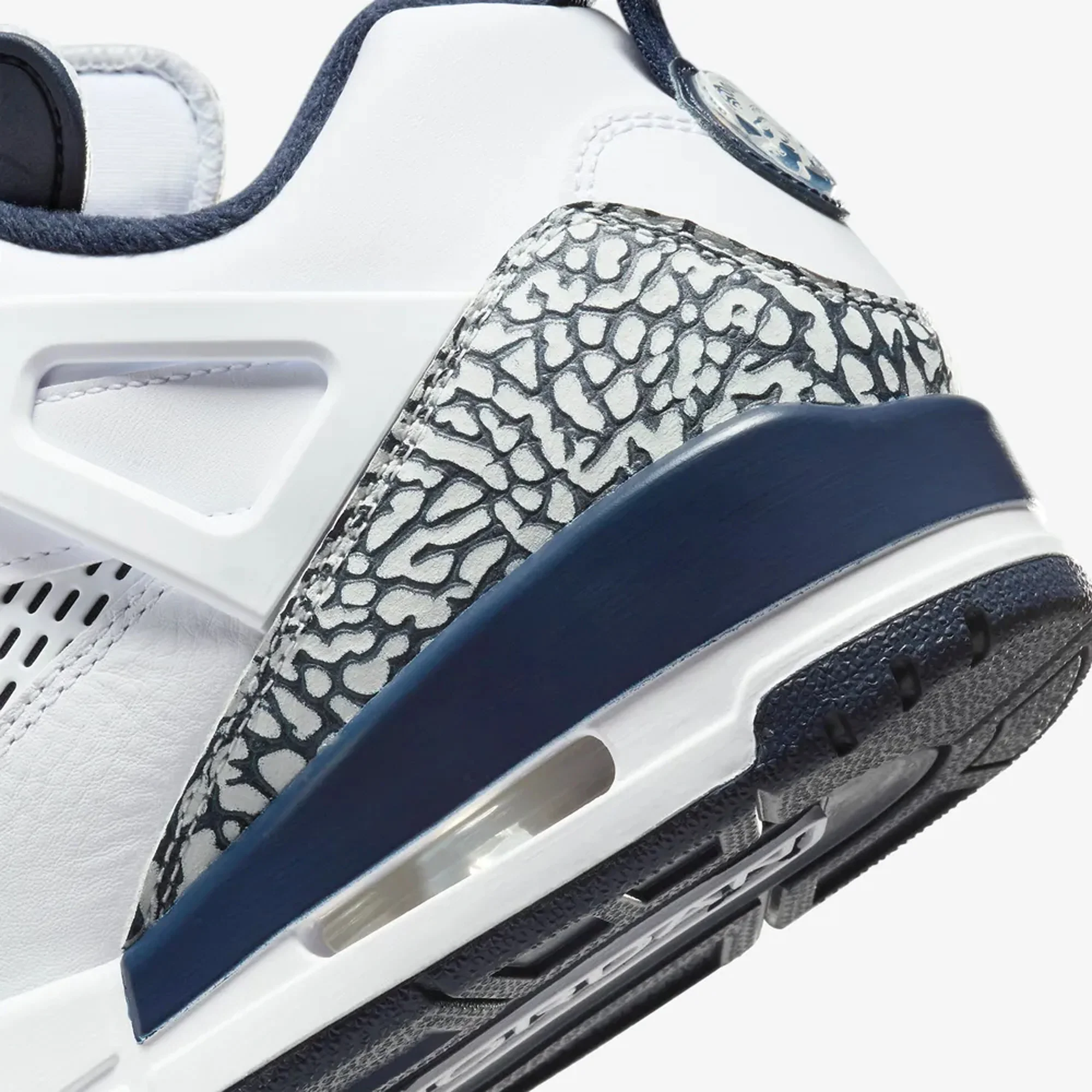 Jordan | SPIZIKE LOW  { WHITE/OBSIDIAN-PURE PLATINUM - Image 5