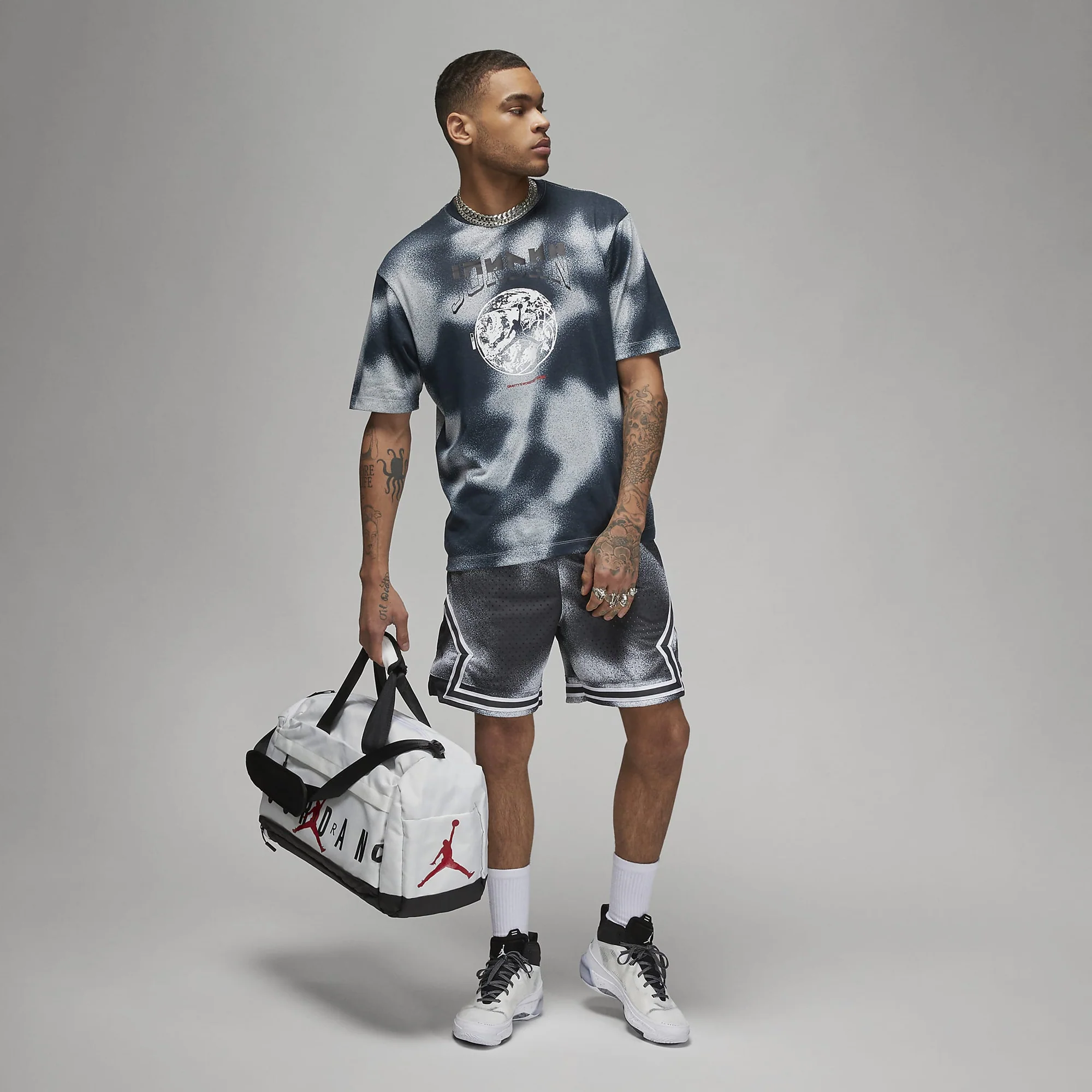 Jordan | SPORT GRAPHIC  { ANTHRACITE/DK SMOKE GREY - Image 5