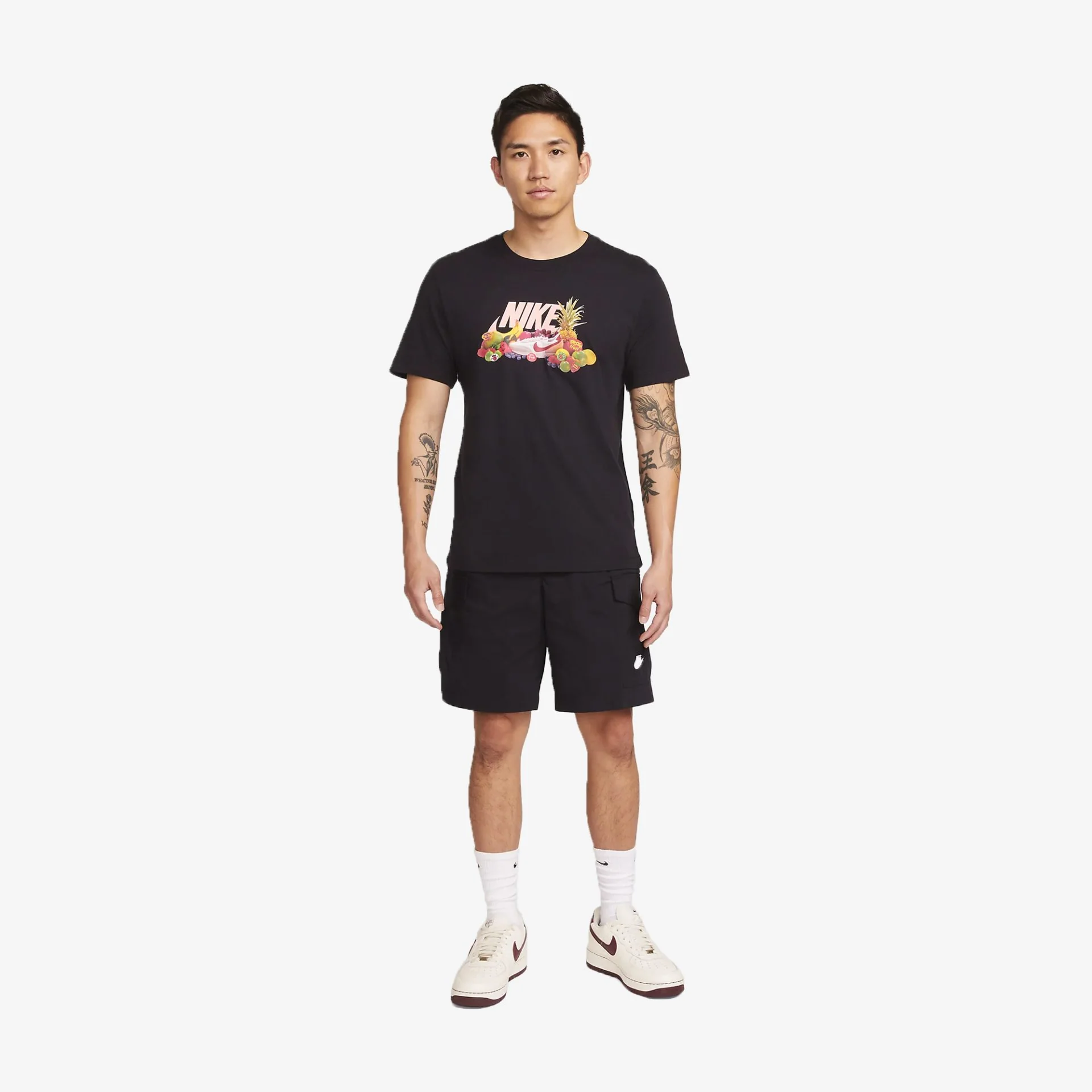 Nike | SPORTSWEAR T-SHIRT { BLACK - Image 4