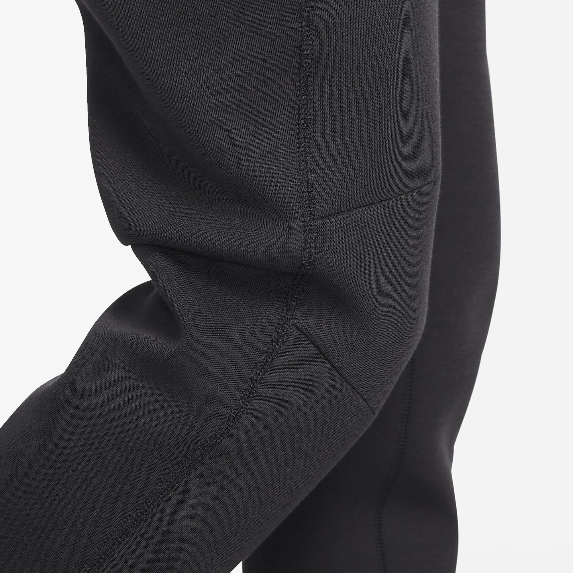 Nike | SPORTSWEAR TECH FLEECE SLIM FIR JOGGERS { BLACK/BLACK - Image 5
