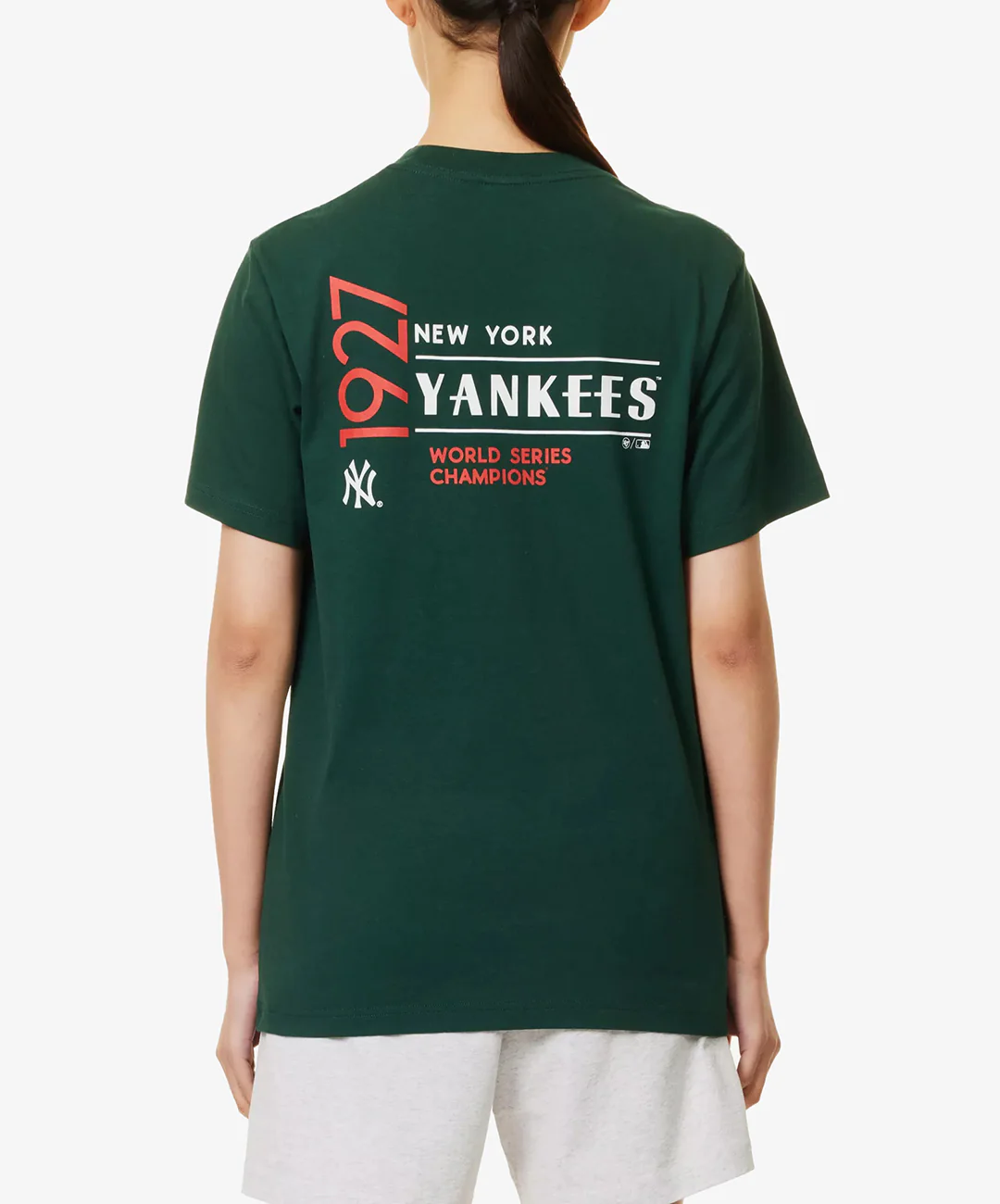 SPORTY & RICH | CHAMPIONS T-SHIRT { GREEN - Image 3