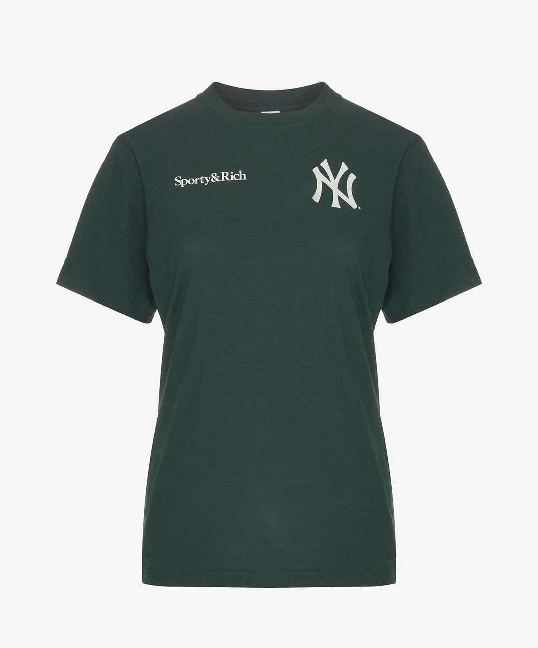 SPORTY & RICH | CHAMPIONS T-SHIRT { GREEN - Image 5
