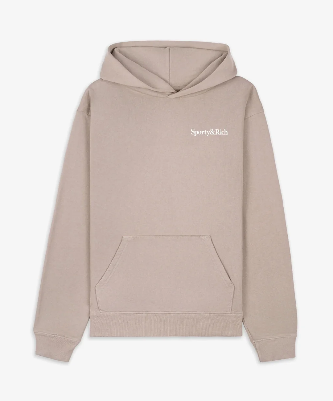 SPORTY & RICH | HEALTH IS WEALTH HOODIE { ELEPHANT/WHITE