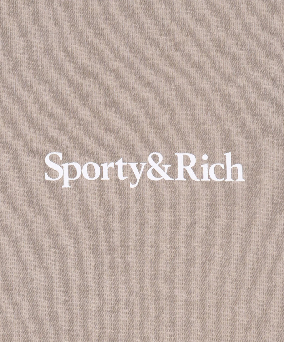 SPORTY & RICH | HEALTH IS WEALTH HOODIE { ELEPHANT/WHITE - Image 3