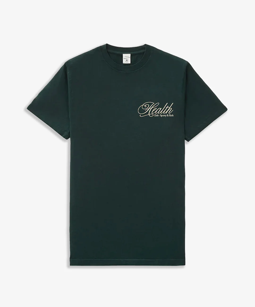 SPORTY & RICH | HEALTH SCRIPT T-SHIRT { GREEN - Image 4