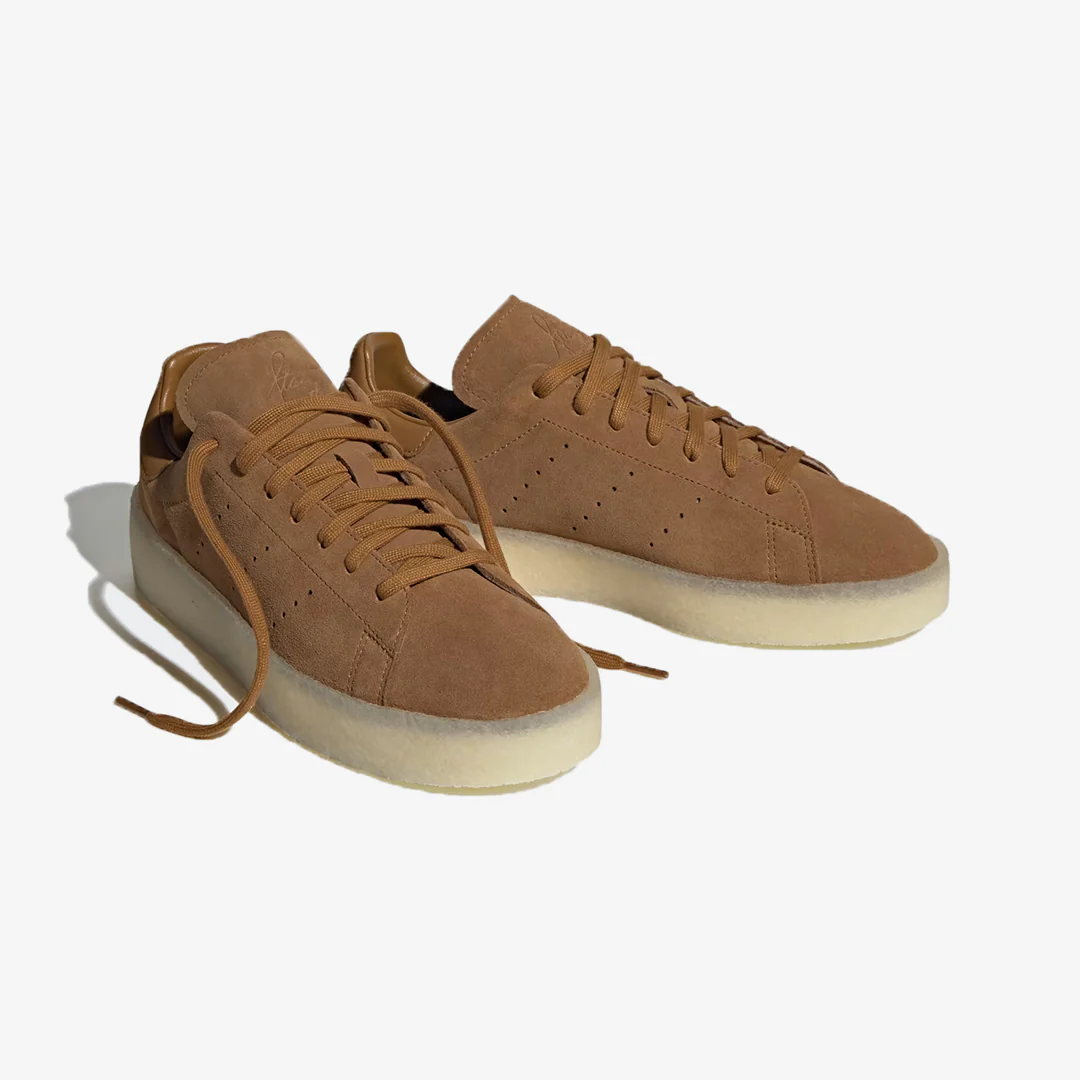 Adidas Originals | STAN SMITH CREPE SHOES { BRONZE STRATA / PRELOVED BROWN - Image 2