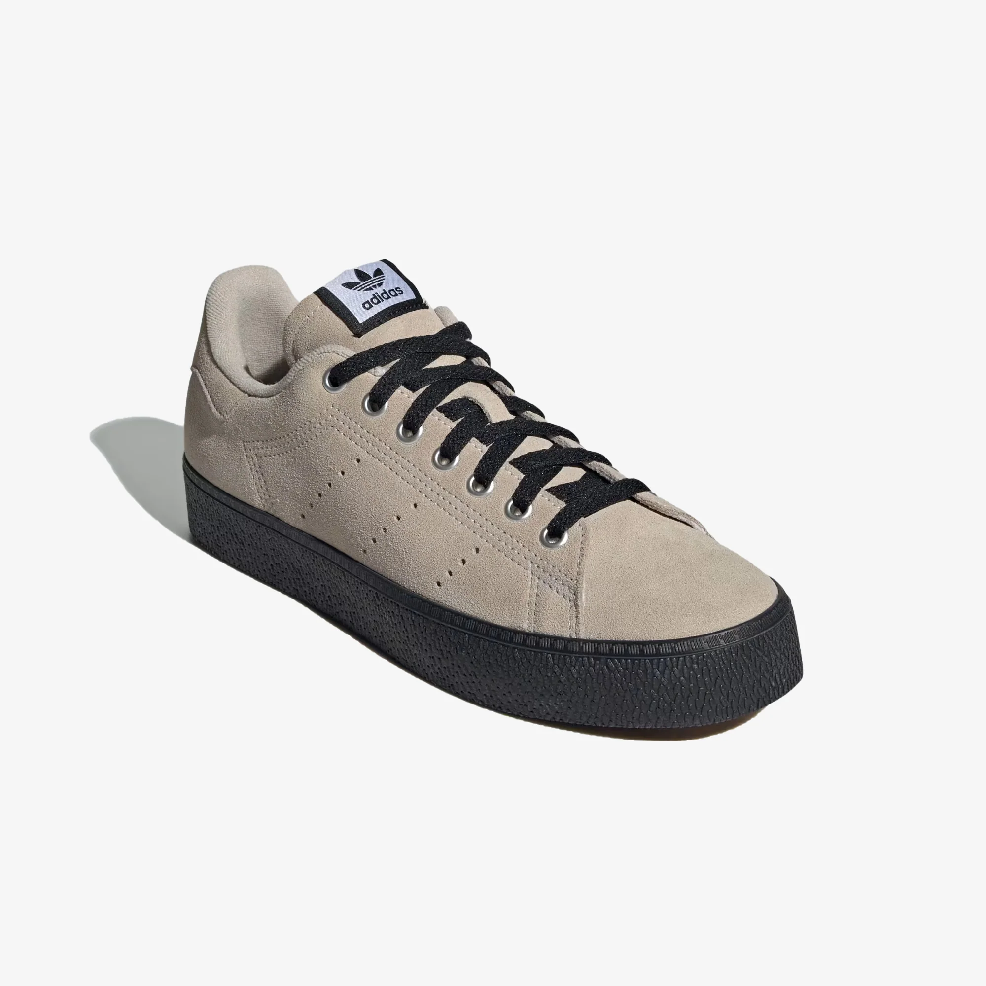 Adidas Originals | STAN SMITH CS { WONDER BEIGE/CORE BLACK/GUM - Image 2