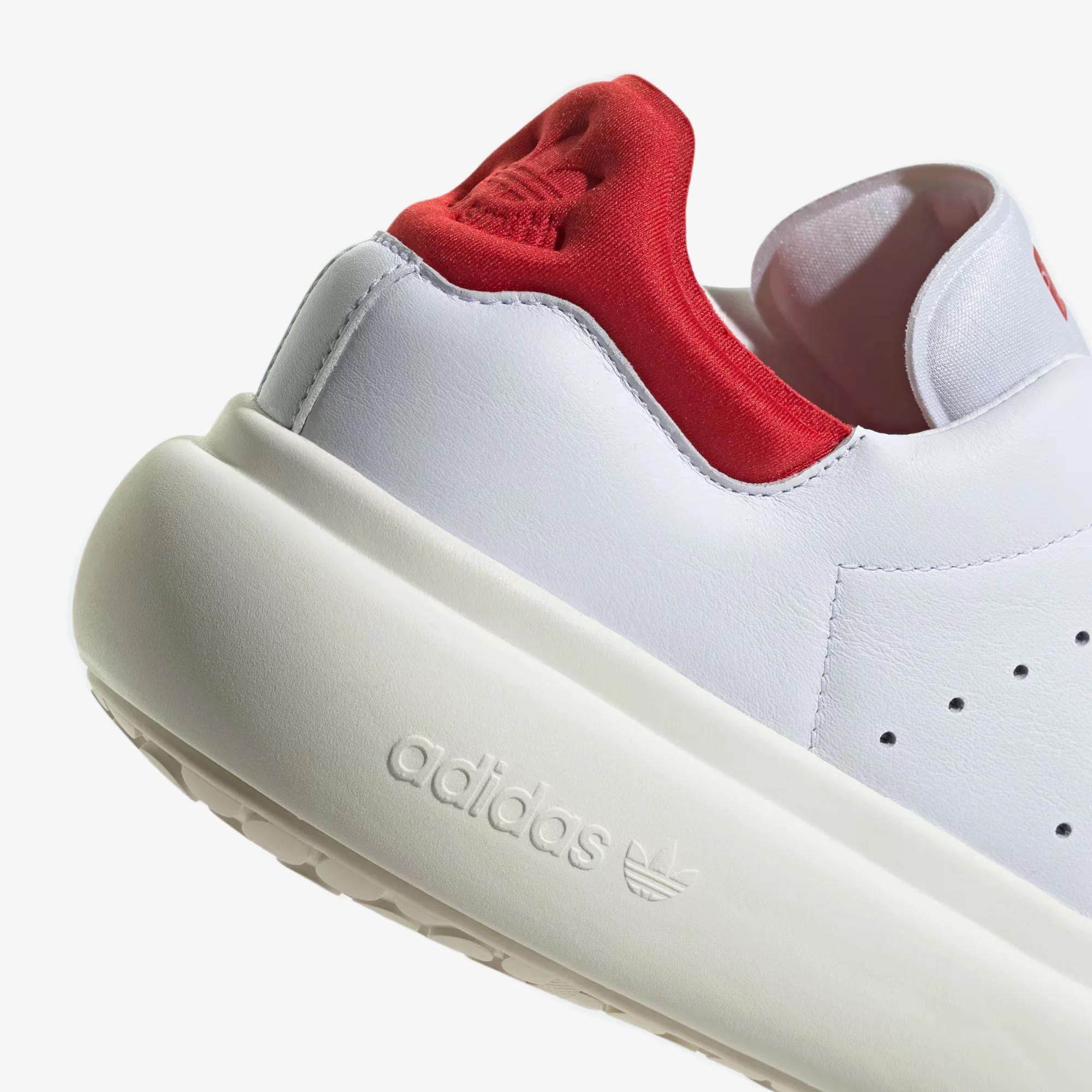 Adidas Originals | STAN SMITH PF  { CLOUD WHITE/OFF WHITE - Image 5