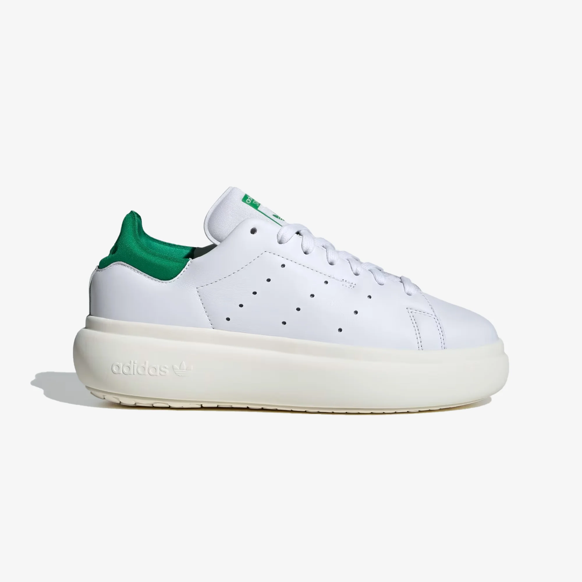 Adidas Originals | STAN SMITH PF { CLOUD WHITE/OFF WHITE/GREEN