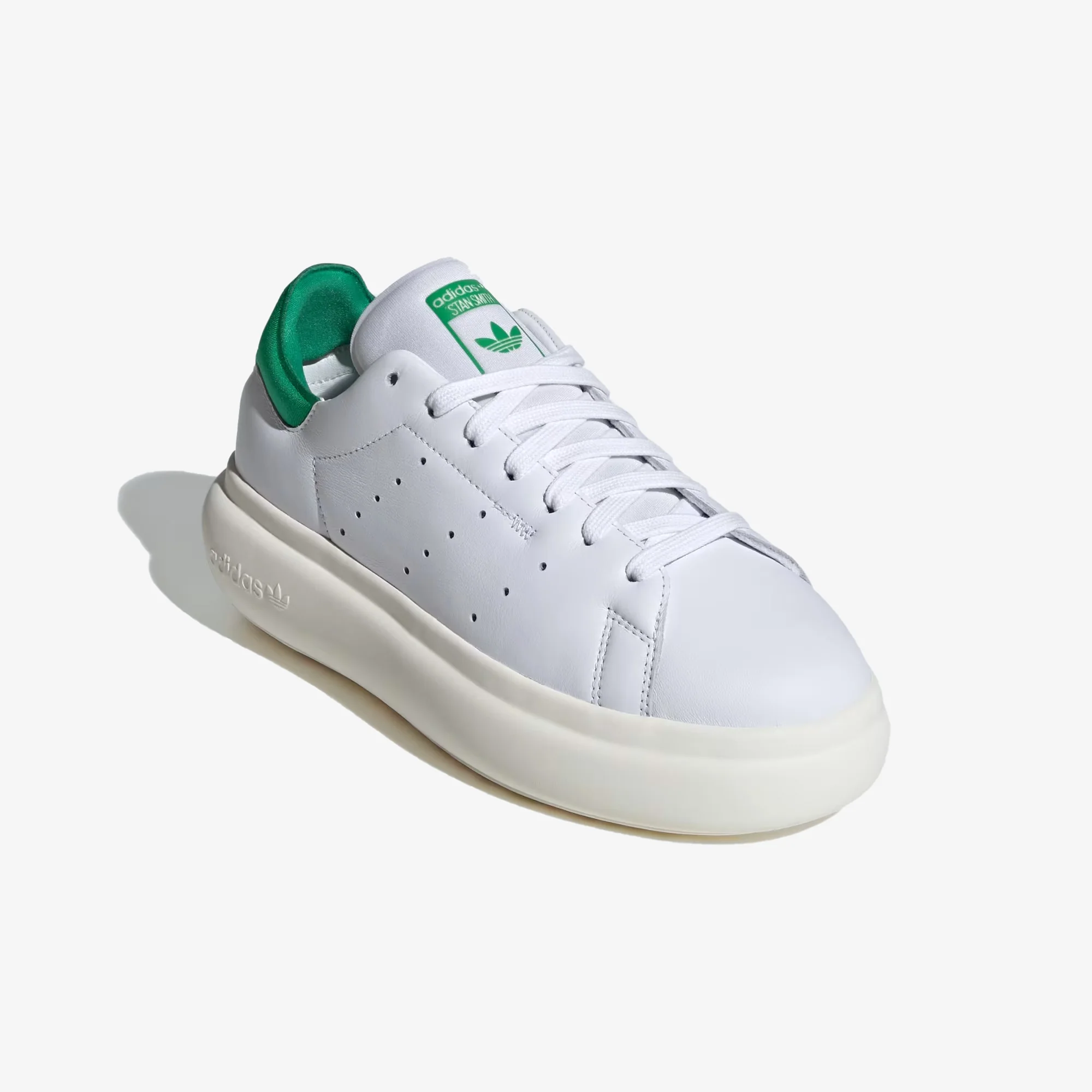 Adidas Originals | STAN SMITH PF { CLOUD WHITE/OFF WHITE/GREEN - Image 2