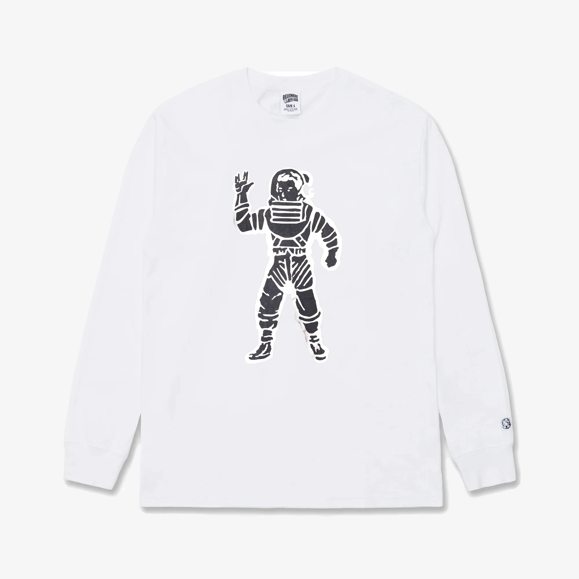 Billionaire Boys Club | STANDING ASTRO L/S TEE { WHITE