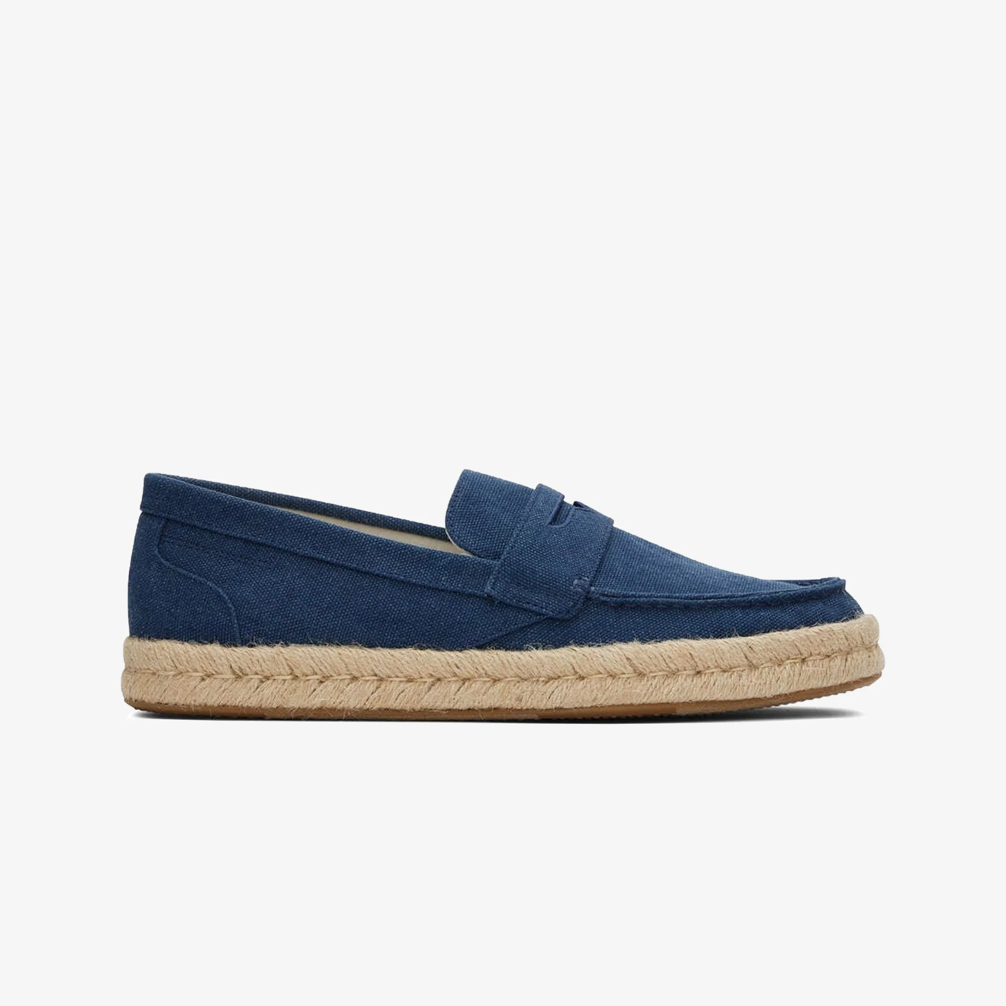 Toms | STANFORD 2.0 ROPE ESPADRILLE { NAVY
