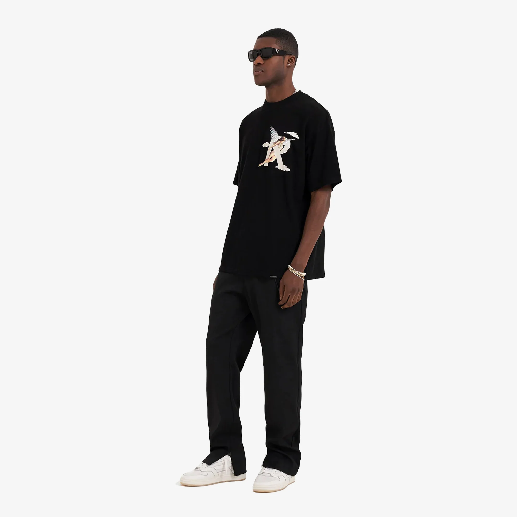 Represent | STORMS IN HEAVEN T-SHIRT { BLACK - Image 6