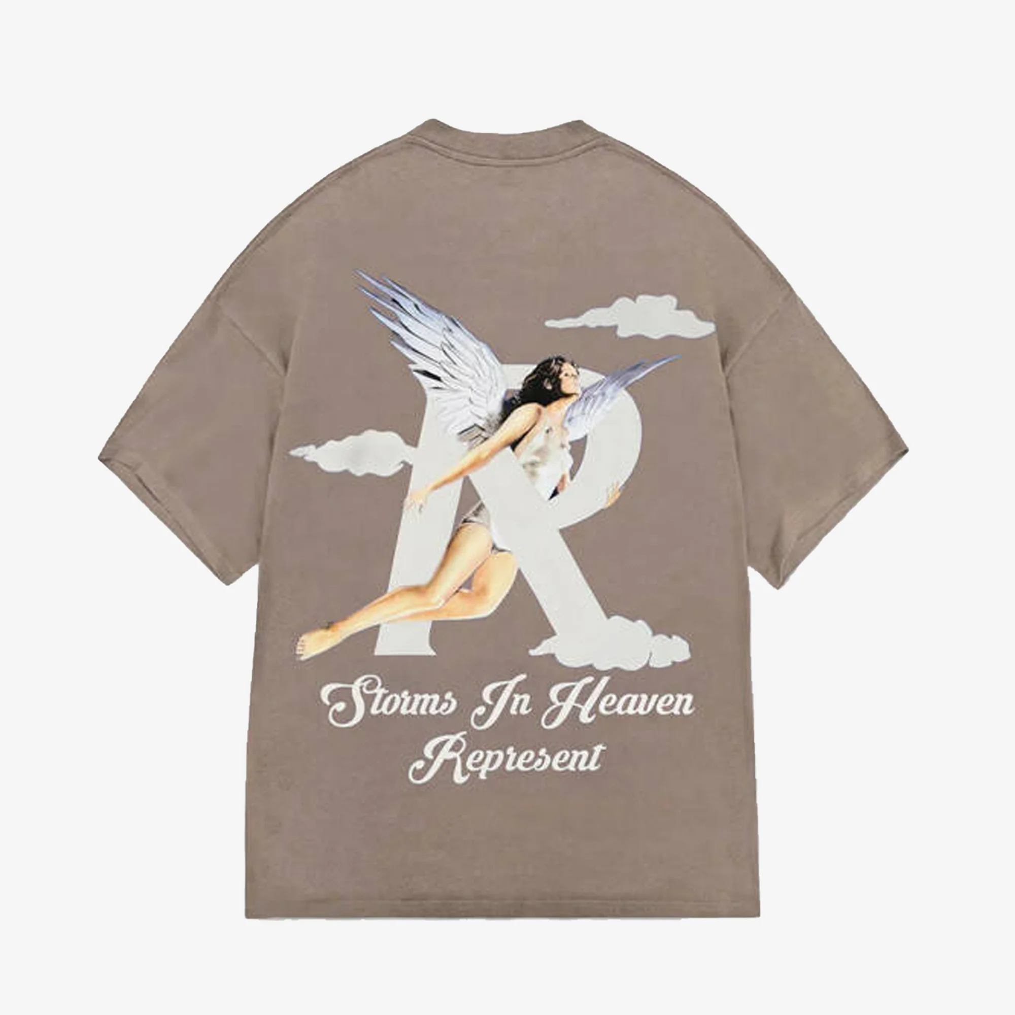 Represent | STORMS IN HEAVEN T-SHIRT { MUSHROOM - Image 4