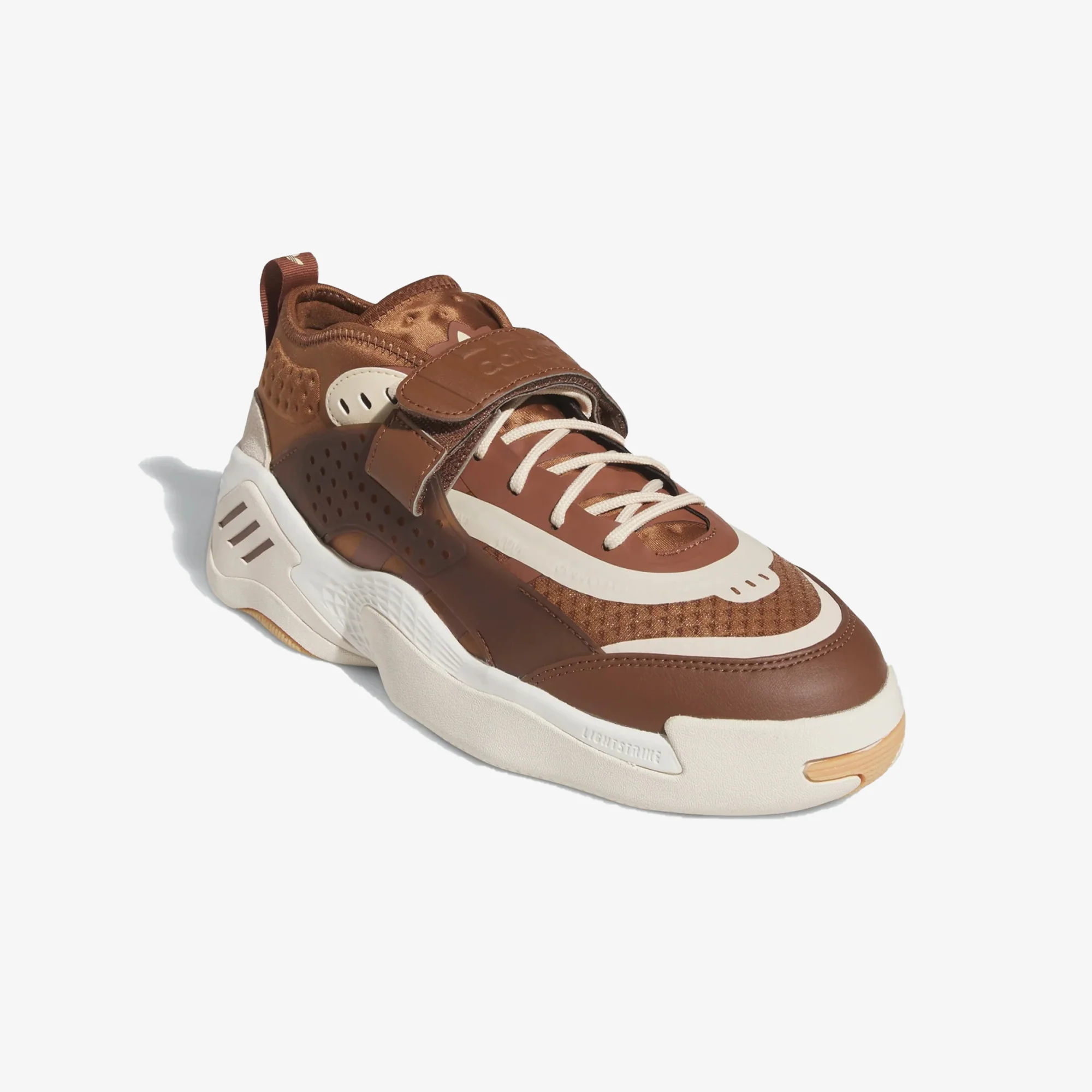 Adidas Originals | STREETBALL III { PRELOVED BROWN F23/WONDER WHITE F21 - Image 2