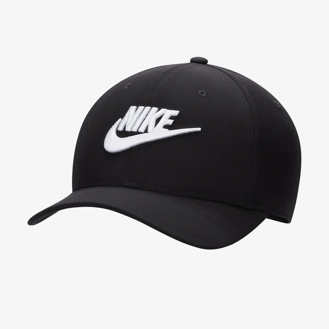 Nike | STRUCTURED SWOOSHFLEX FUTURA CAP { BLACK/ANTHRACITE/WHITE