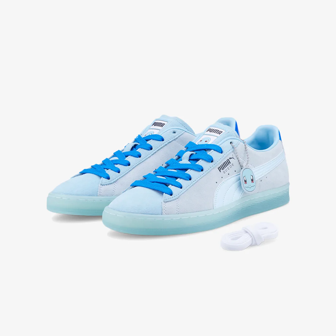 Puma | SUEDE CLASSICS SQUIRTLE { NITRO BLUE - Image 2