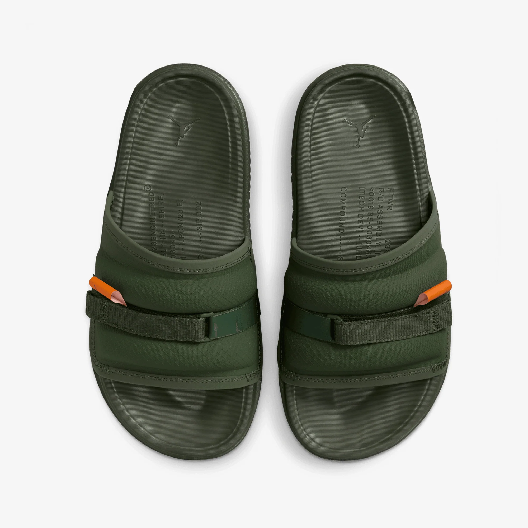 Jordan | SUPER PLAY { DEEP GREEN/SAFETY ORANGE - Image 2