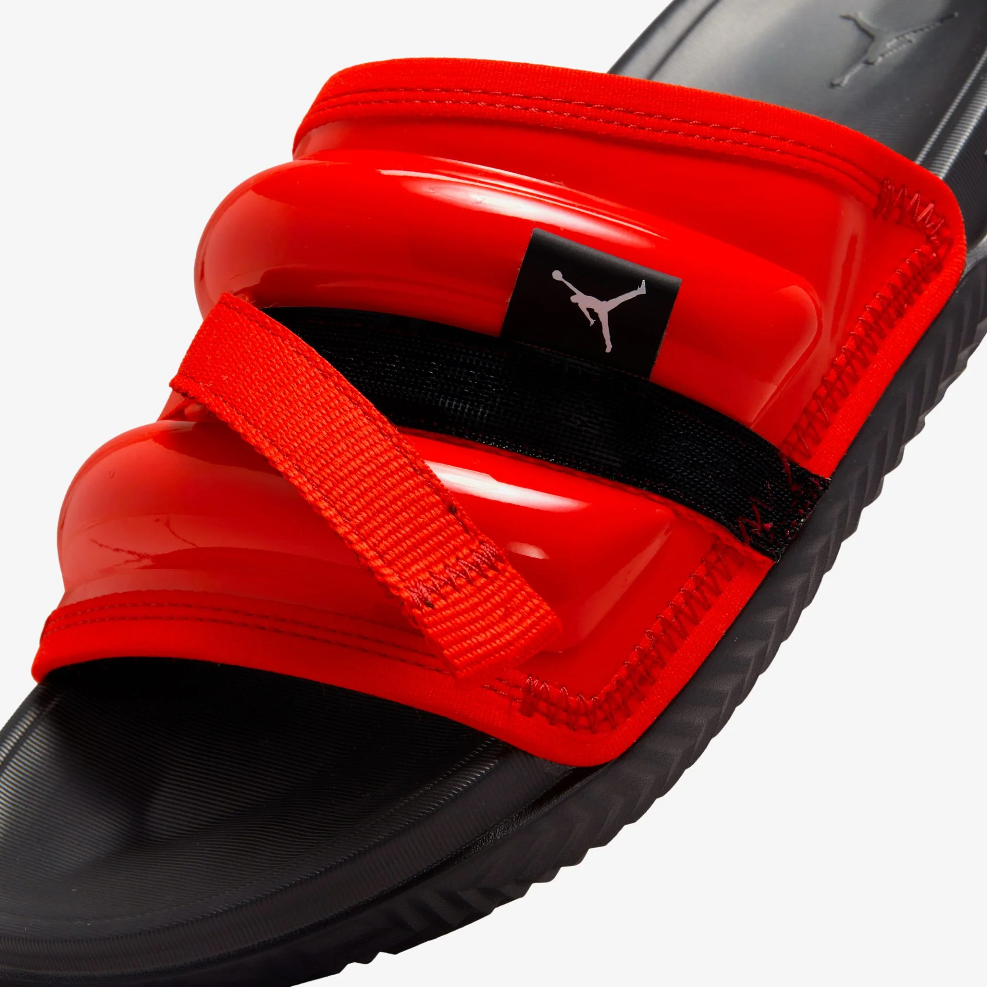 Nike | SUPER PLAY SLIDES { UNIVERSITY RED / BLACK - Image 3