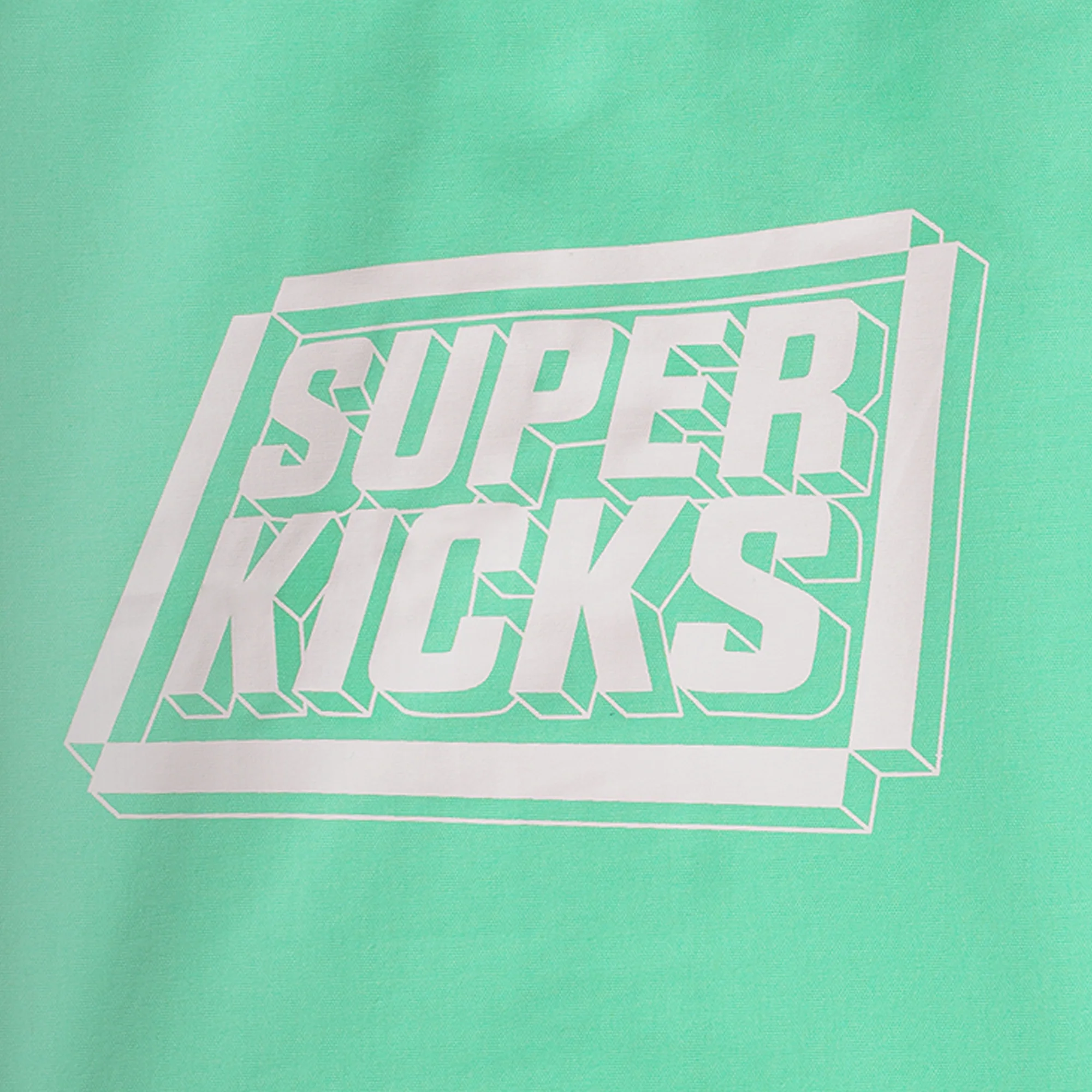 Superkicks | SUPERKICKS 3D LOGO M TOTE { MINT - Image 3