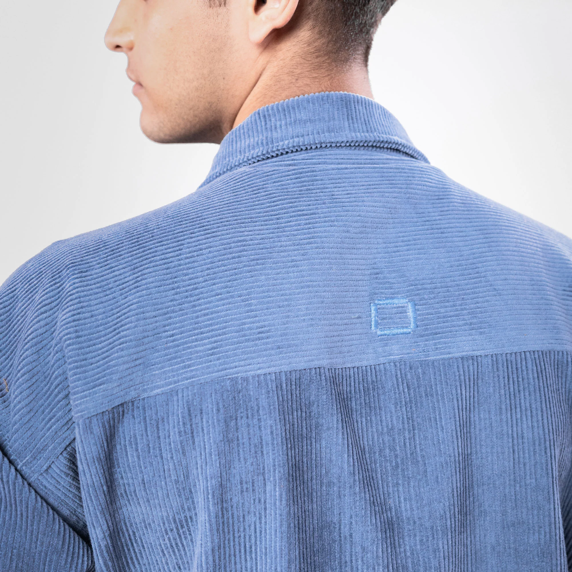 SUPERKICKS | CORDUROY JACKET { ESTATE BLUE - Image 7