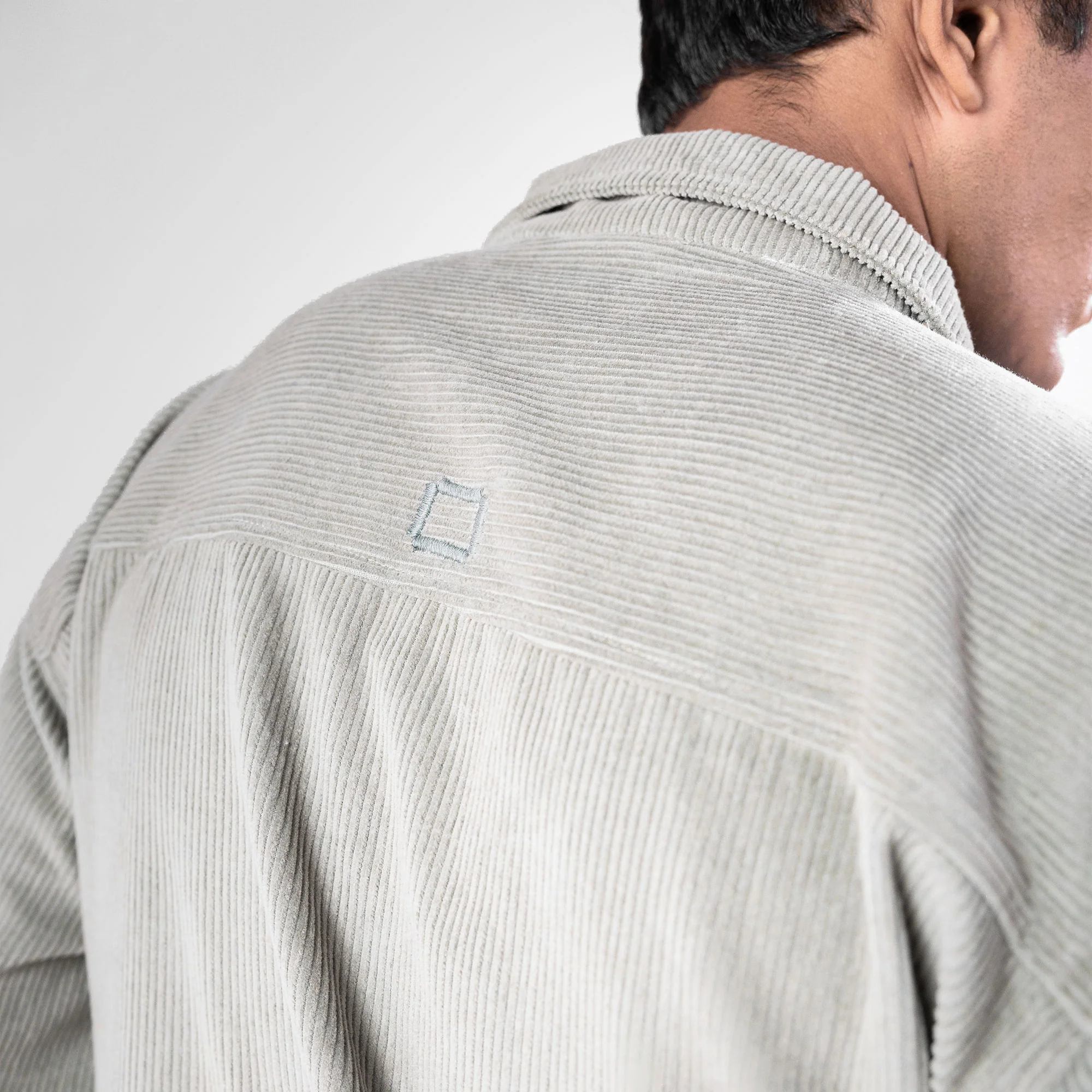 SUPERKICKS | CORDUROY JACKET { SLATE GREY - Image 6