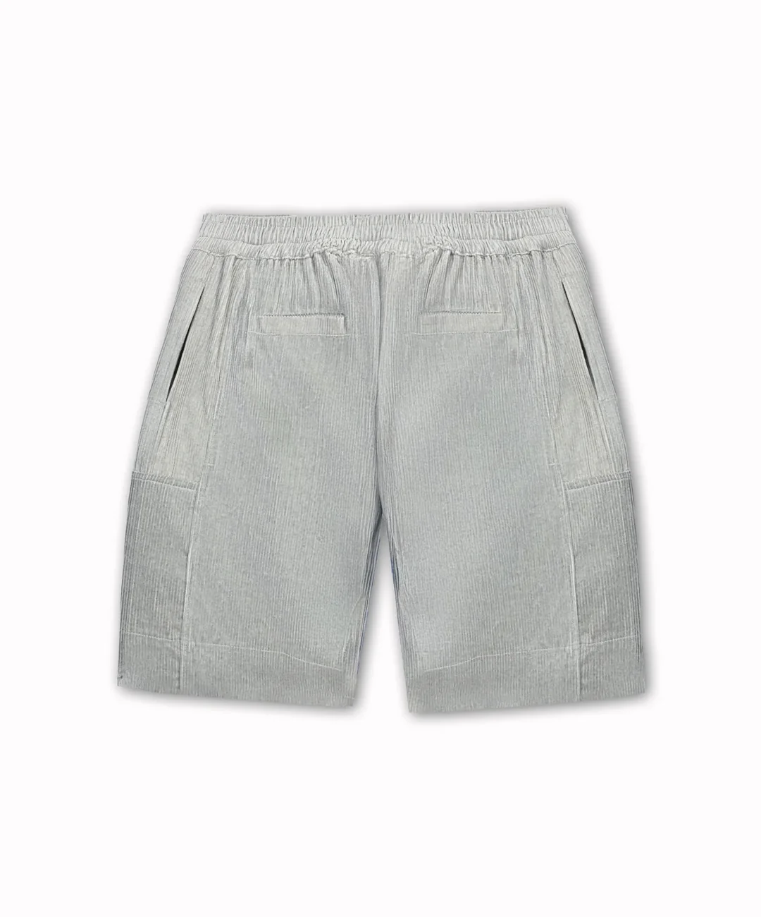 SUPERKICKS | CORDUROY SHORTS { SLATE GREY - Image 7