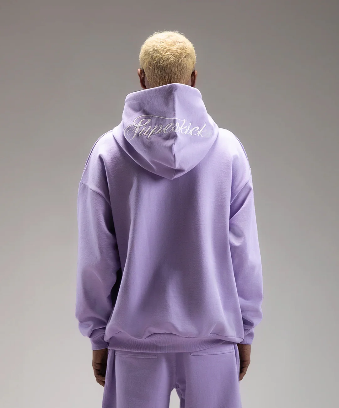 Superkicks | CORE 3.0 UNISEX HOODIE { PURPLE - Image 3