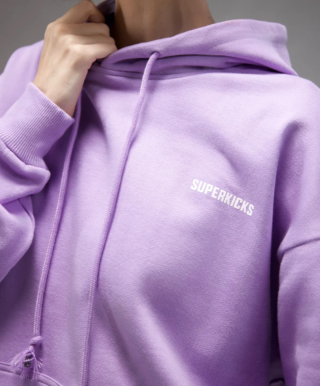 Superkicks | CORE 3.0 UNISEX HOODIE { PURPLE - Image 6