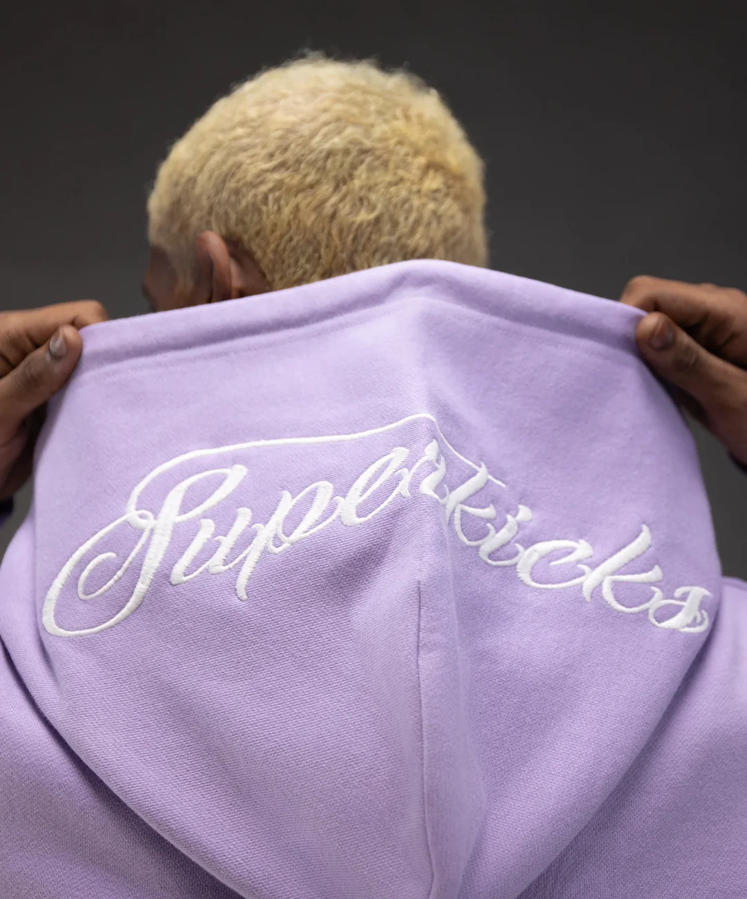Superkicks | CORE 3.0 UNISEX HOODIE { PURPLE - Image 8