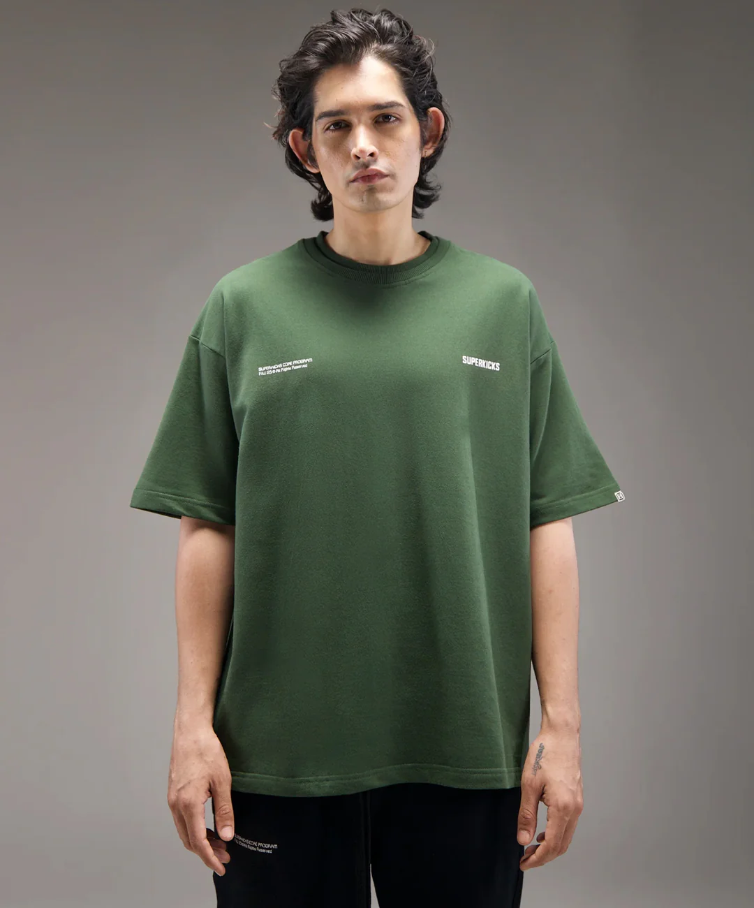 Superkicks | CORE 3.0 UNISEX T-SHIRT { GREEN