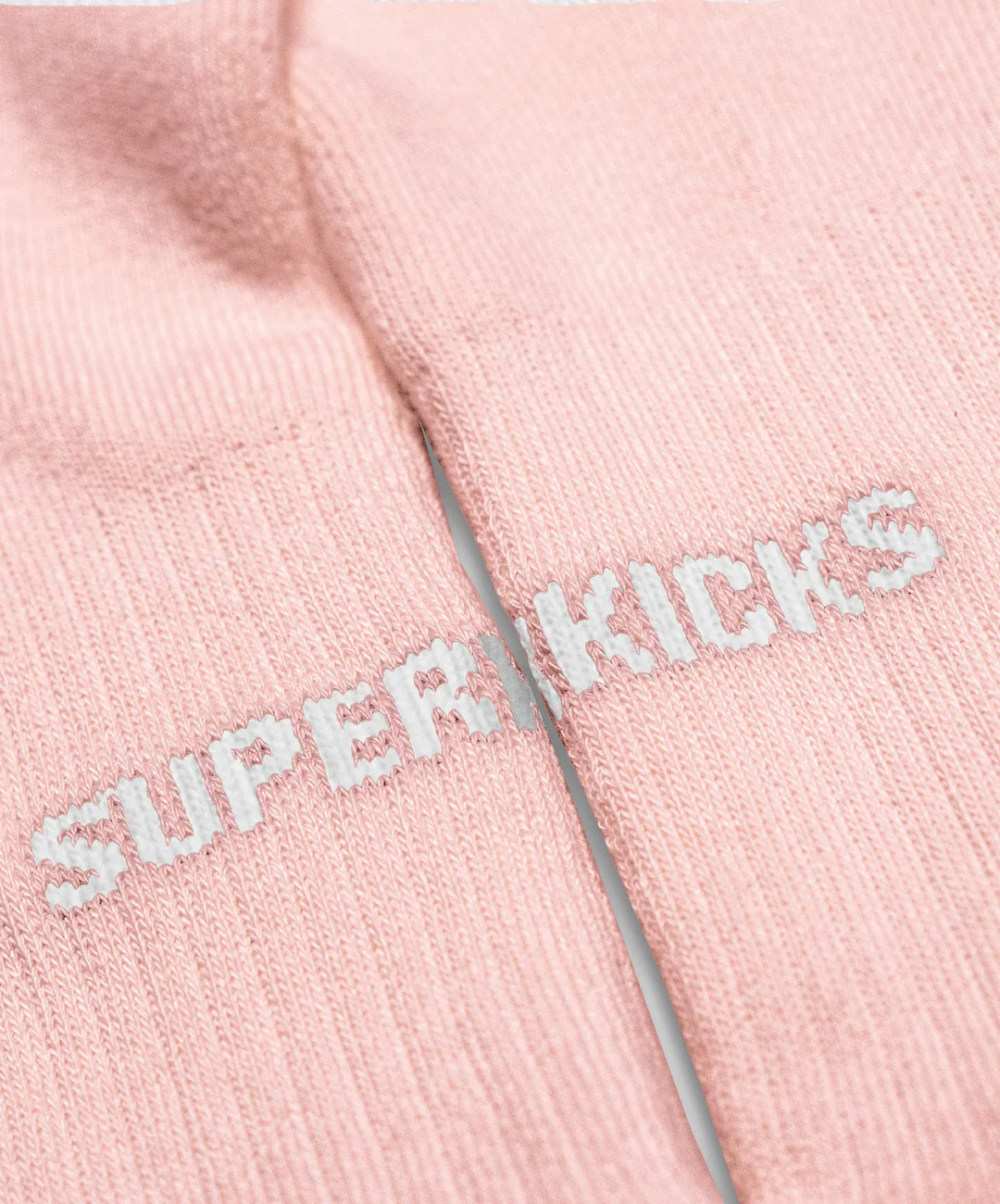 Superkicks | CREW SOCKS { PINK - Image 4