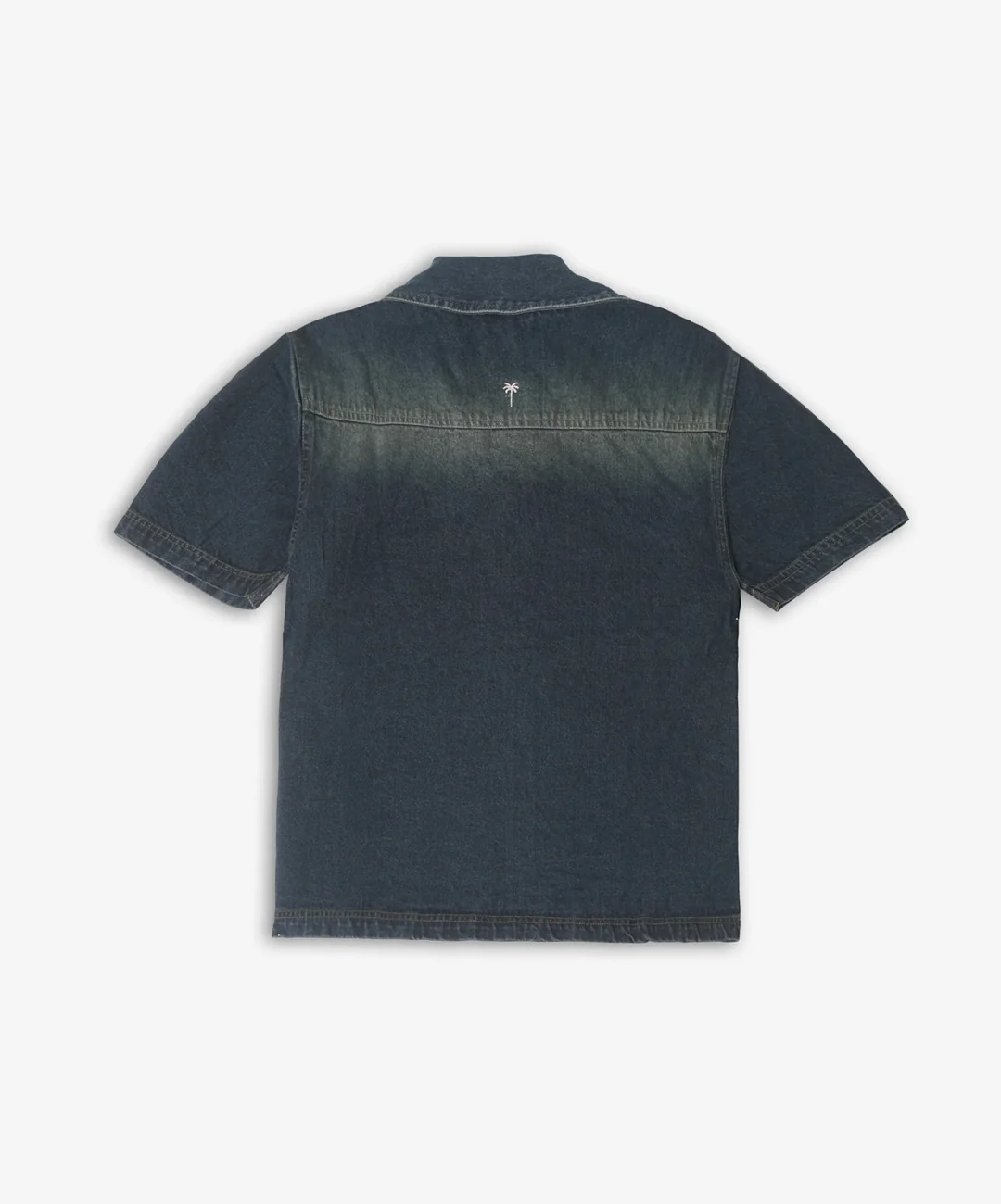 SUPERKICKS | DENIM OVERSHIRT { BLUE - Image 7