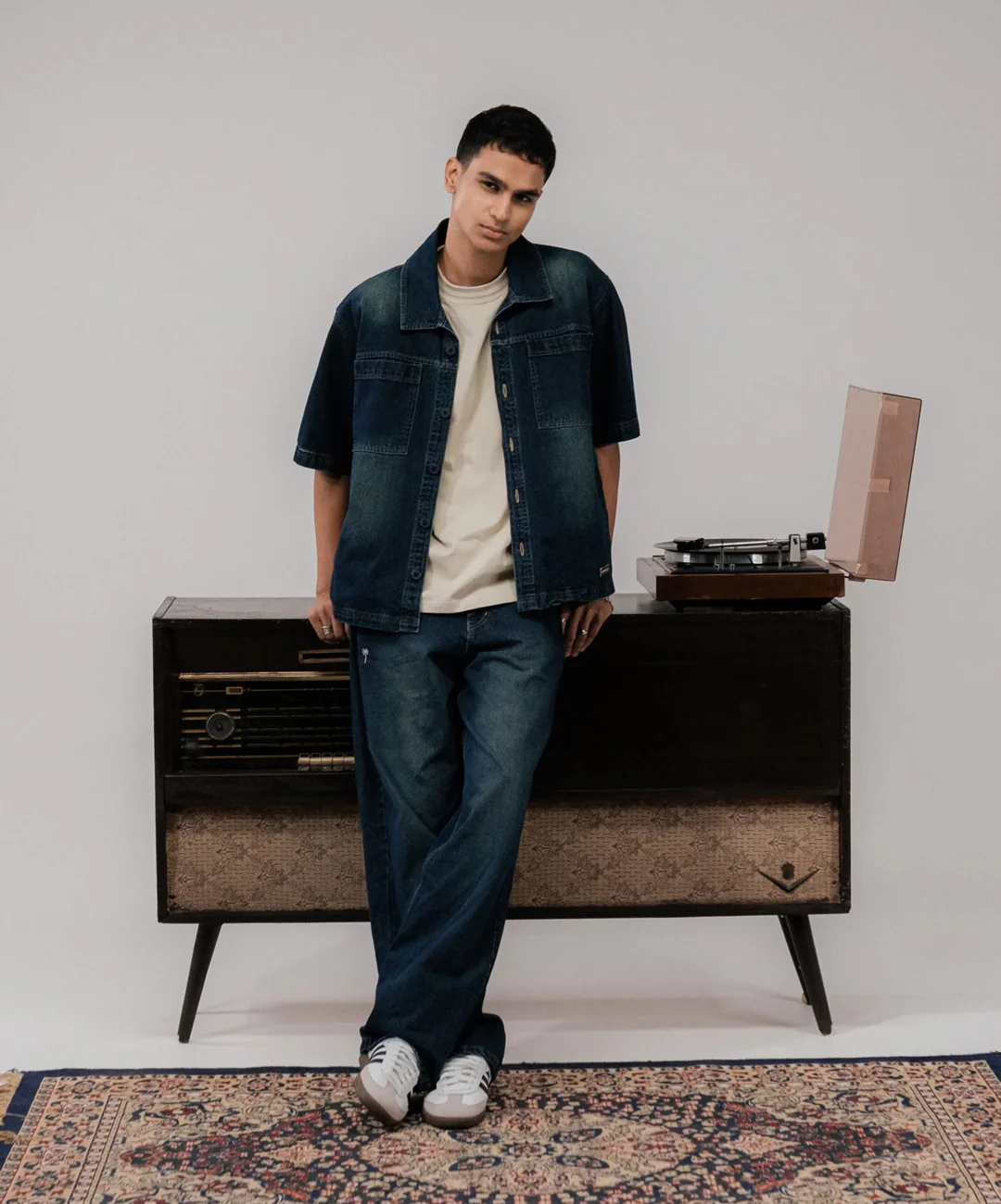 Superkicks | DENIM PANT { BLUE - Image 4