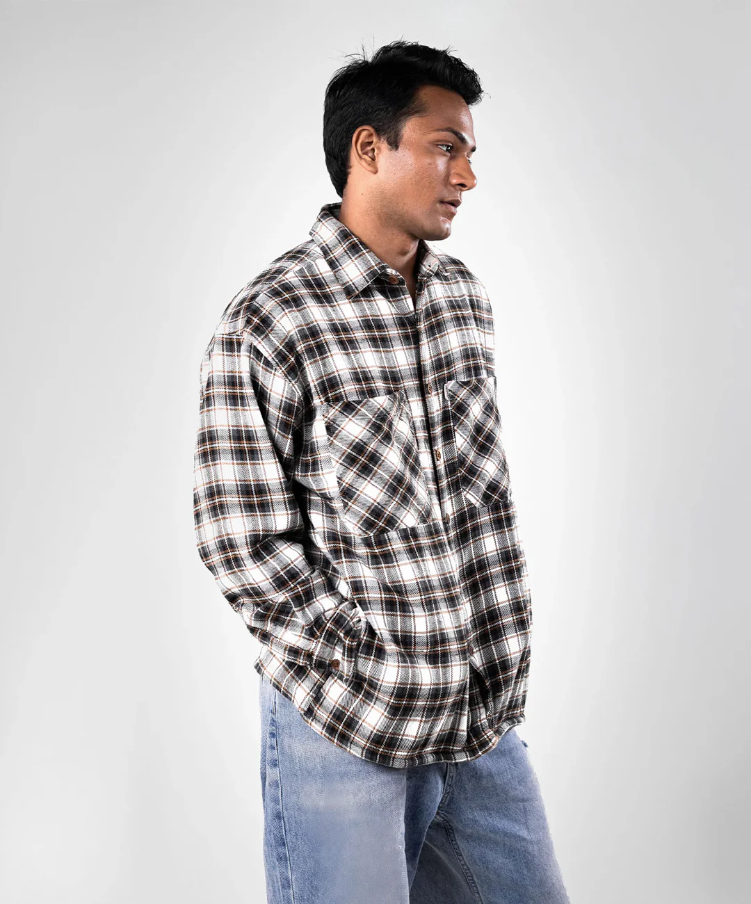 SUPERKICKS | FLANNEL SHIRT { MULTI - Image 3