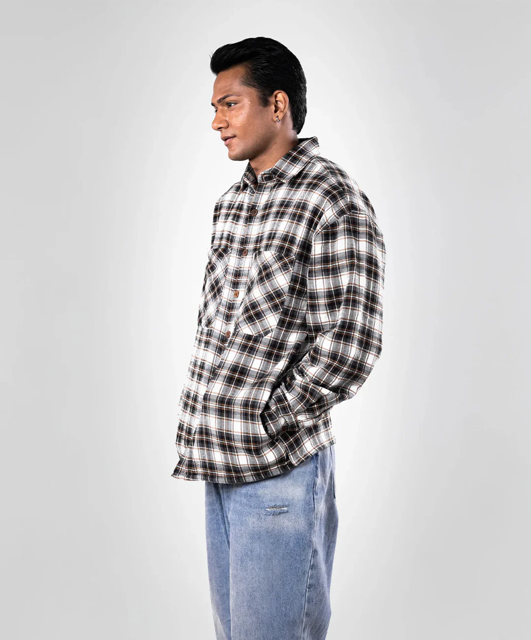 SUPERKICKS | FLANNEL SHIRT { MULTI - Image 4