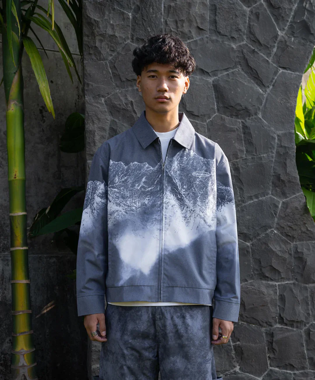SUPERKICKS | FW25 BOXY JACKET { BLUE - Image 7