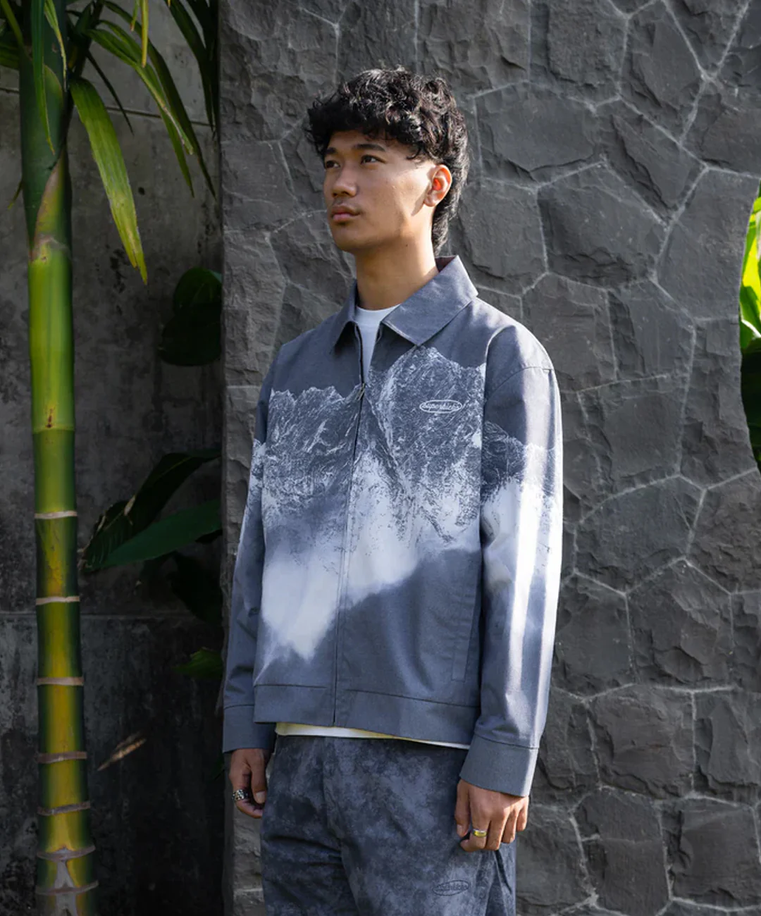 SUPERKICKS | FW25 BOXY JACKET { BLUE - Image 8