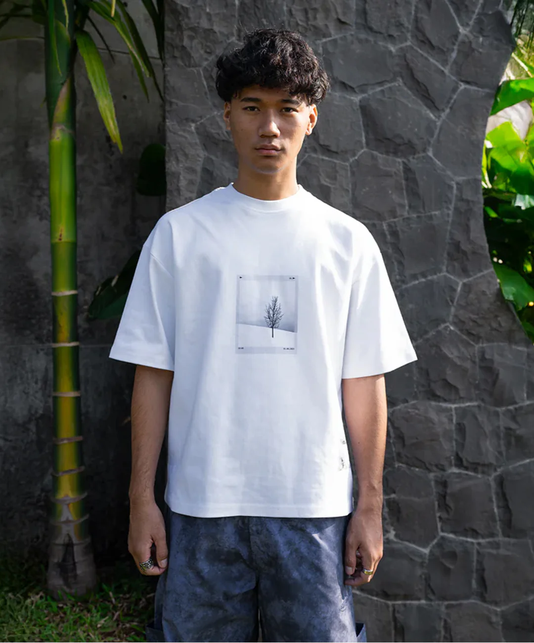 SUPERKICKS | POLAROID T-SHIRT { WHITE - Image 4